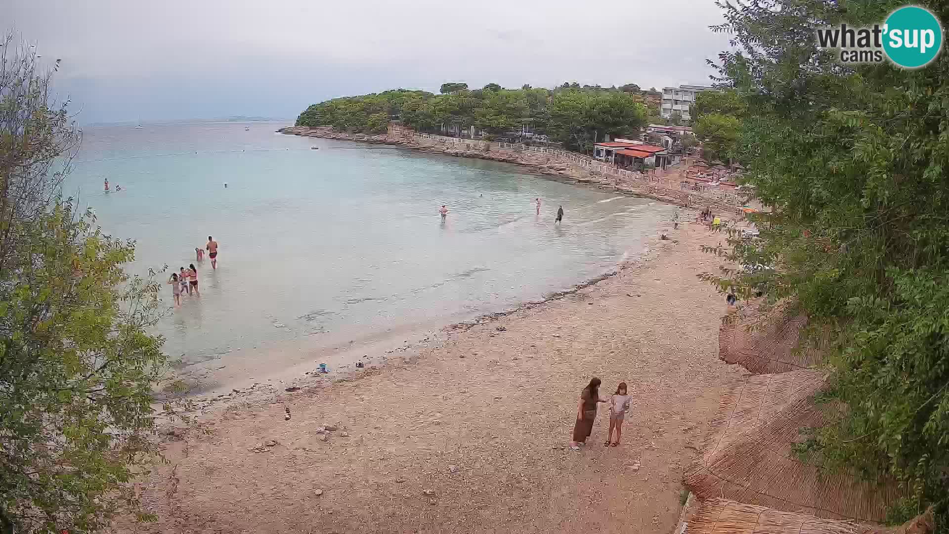 Plaža Slanica Murter – web kamera