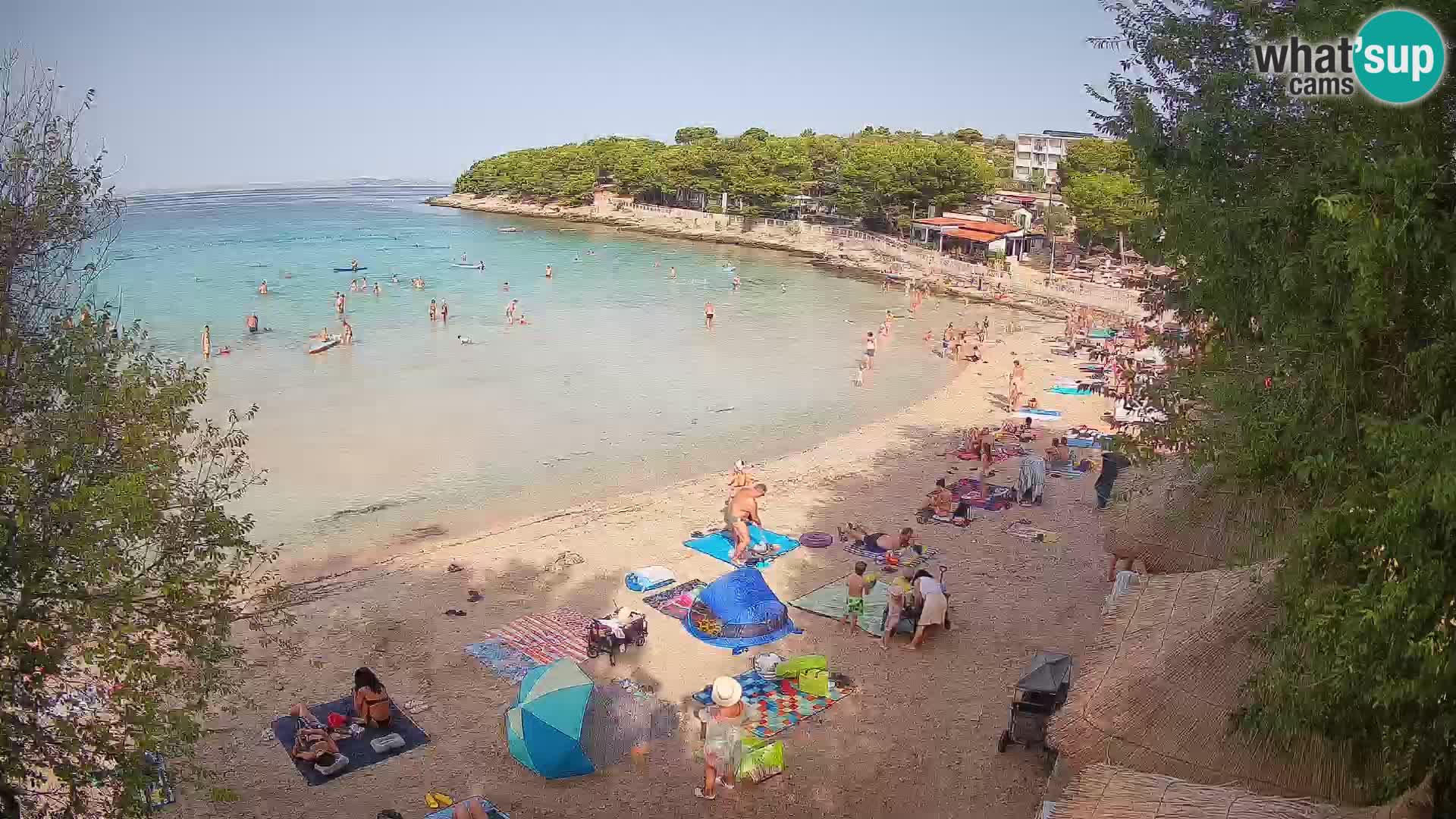 Plaža Slanica Murter – web kamera