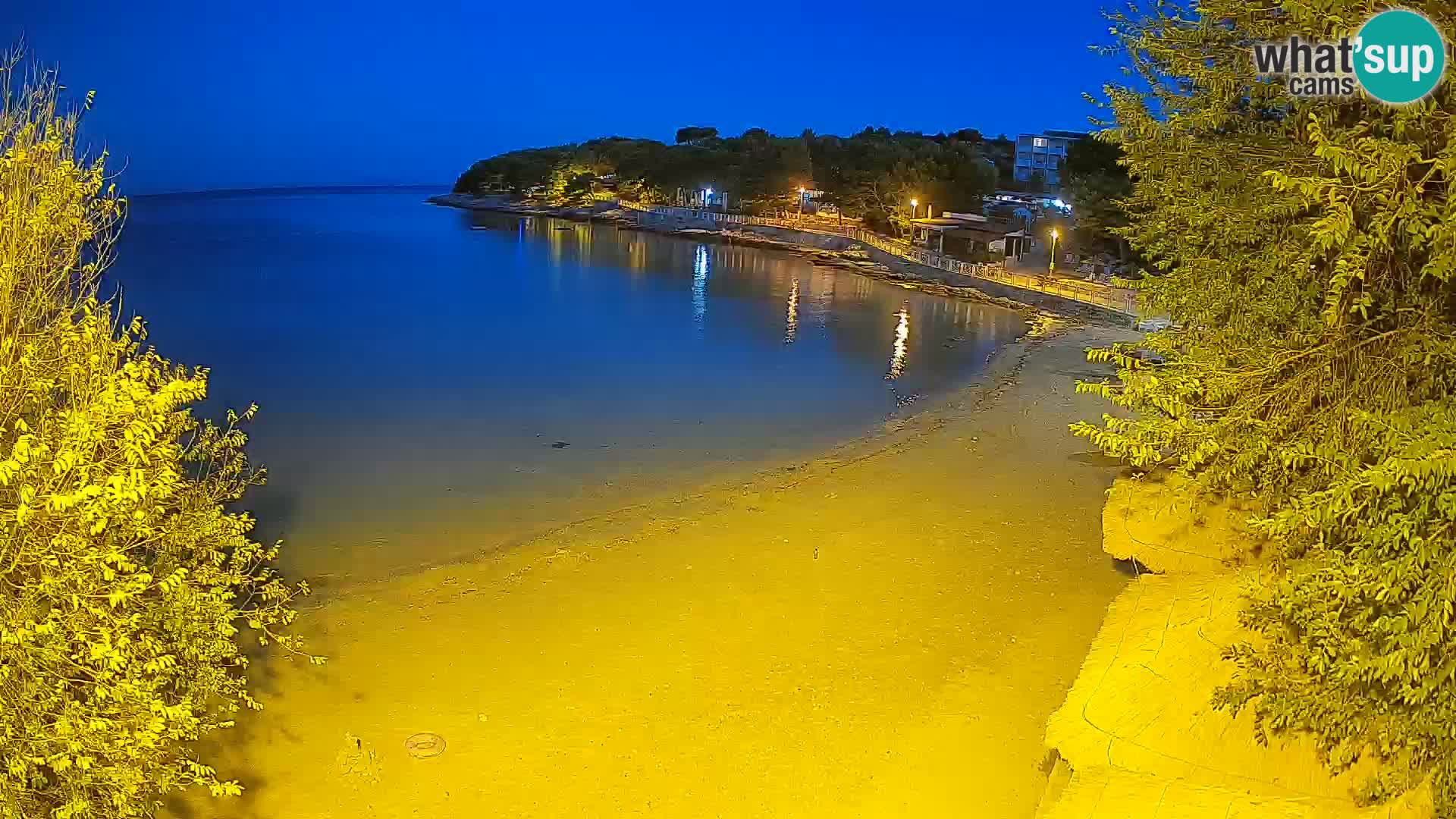 Strand Slanica Murter – webcam