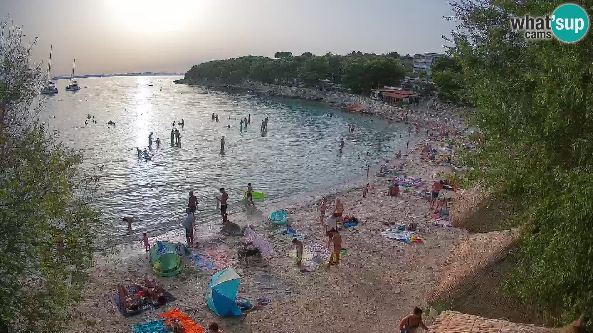 Plaža Slanica Murter – kamera v živo