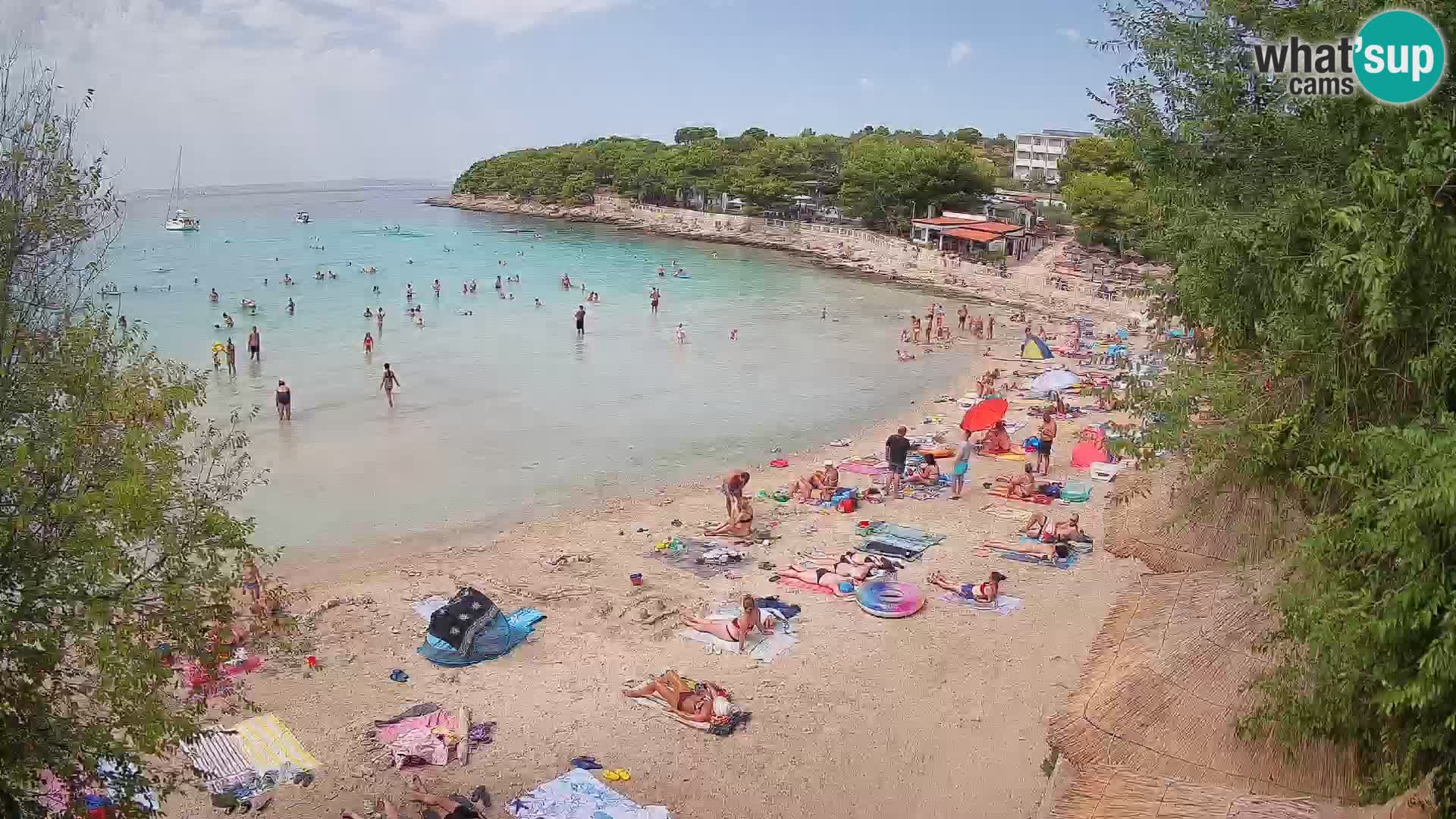 Plaža Slanica Murter – web kamera