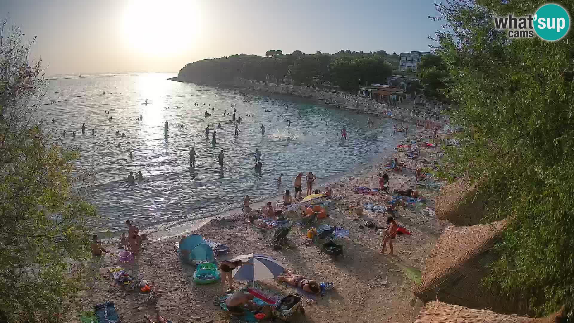 Strand Slanica Murter – webcam