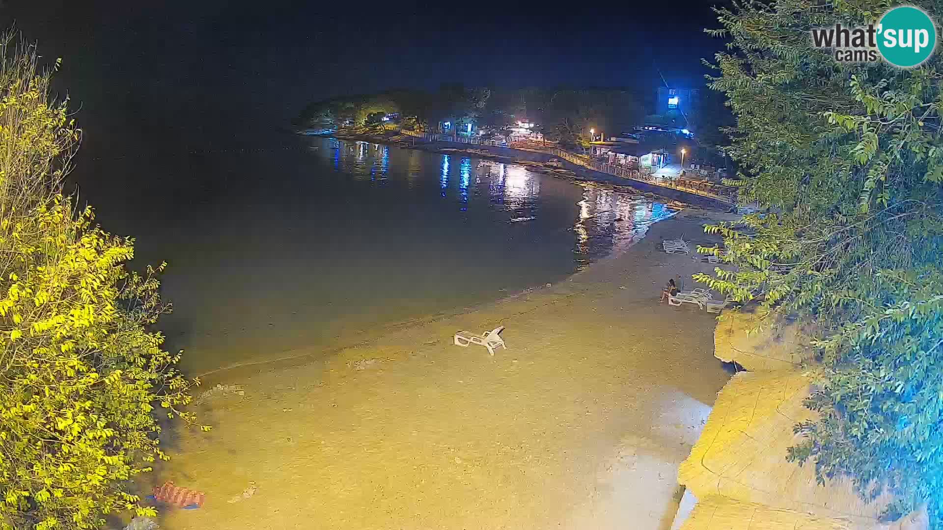 Strand Slanica Murter – webcam