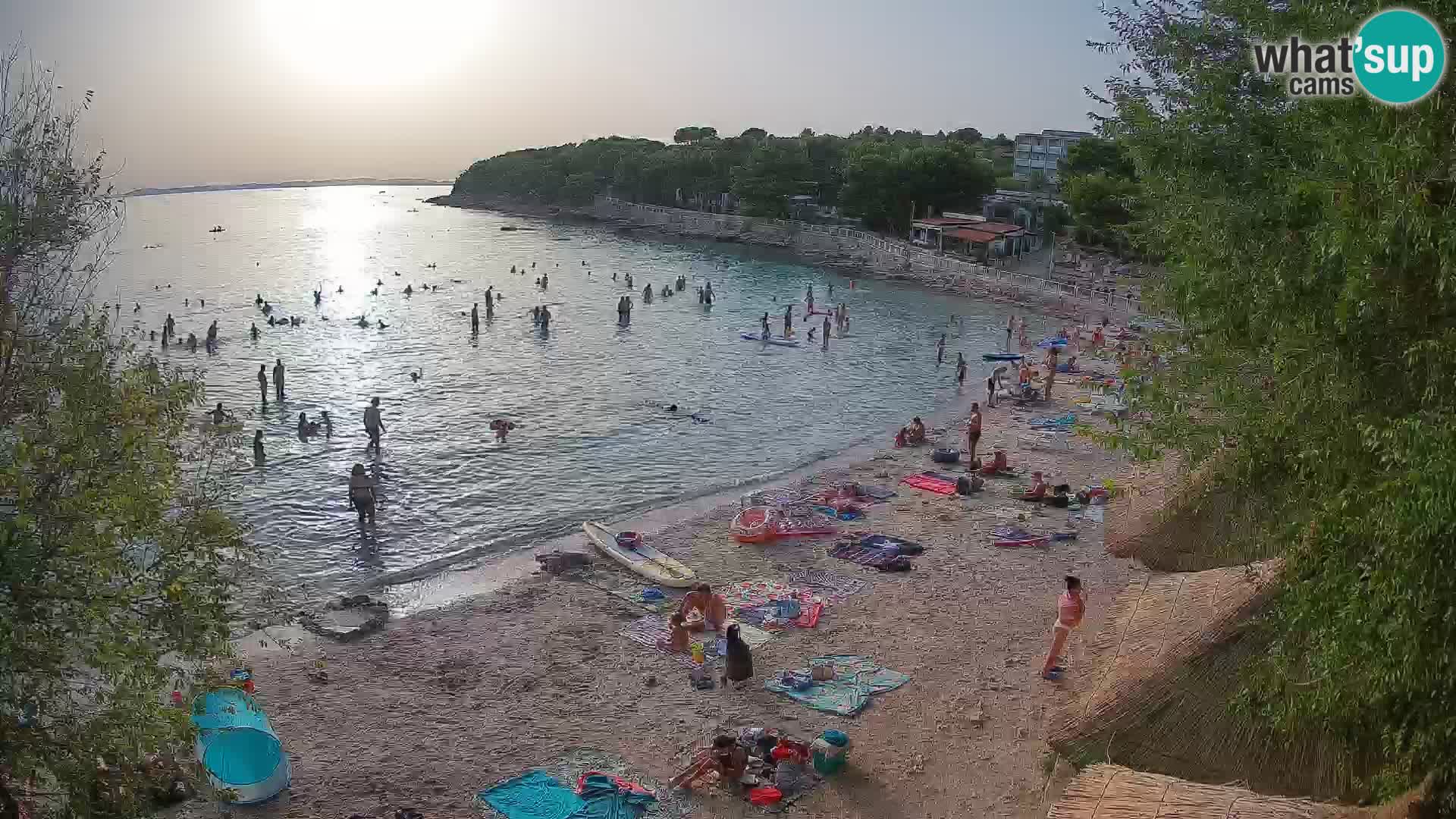 Strand Slanica Murter – webcam