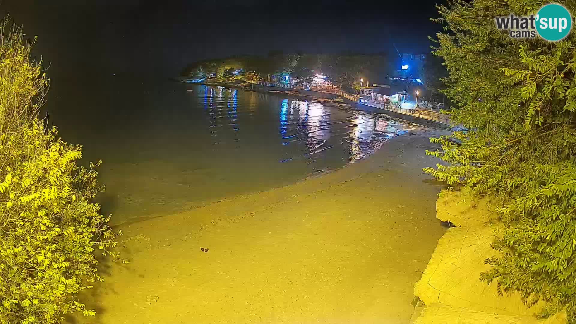 Strand Slanica Murter – webcam