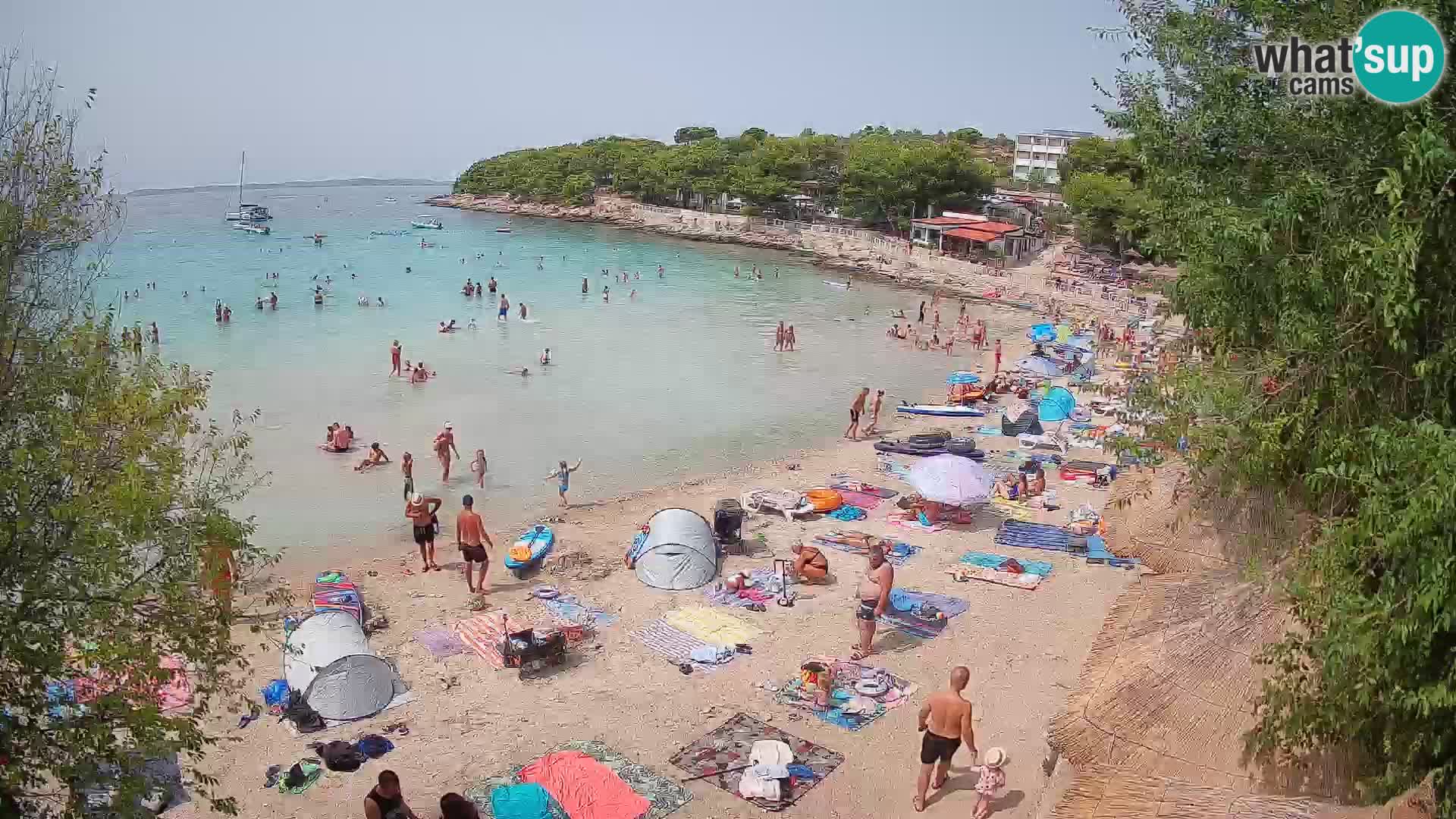 Playa Slanica Murter – camera en vivo
