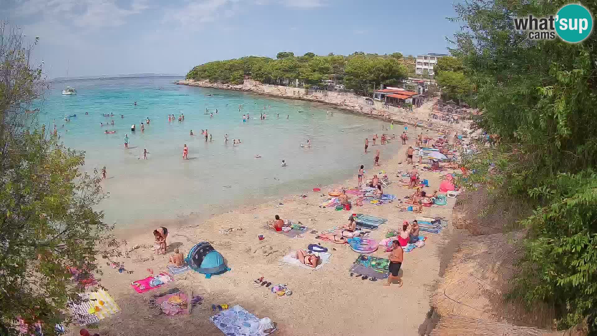 Beach Slanica Murter – Live Cam
