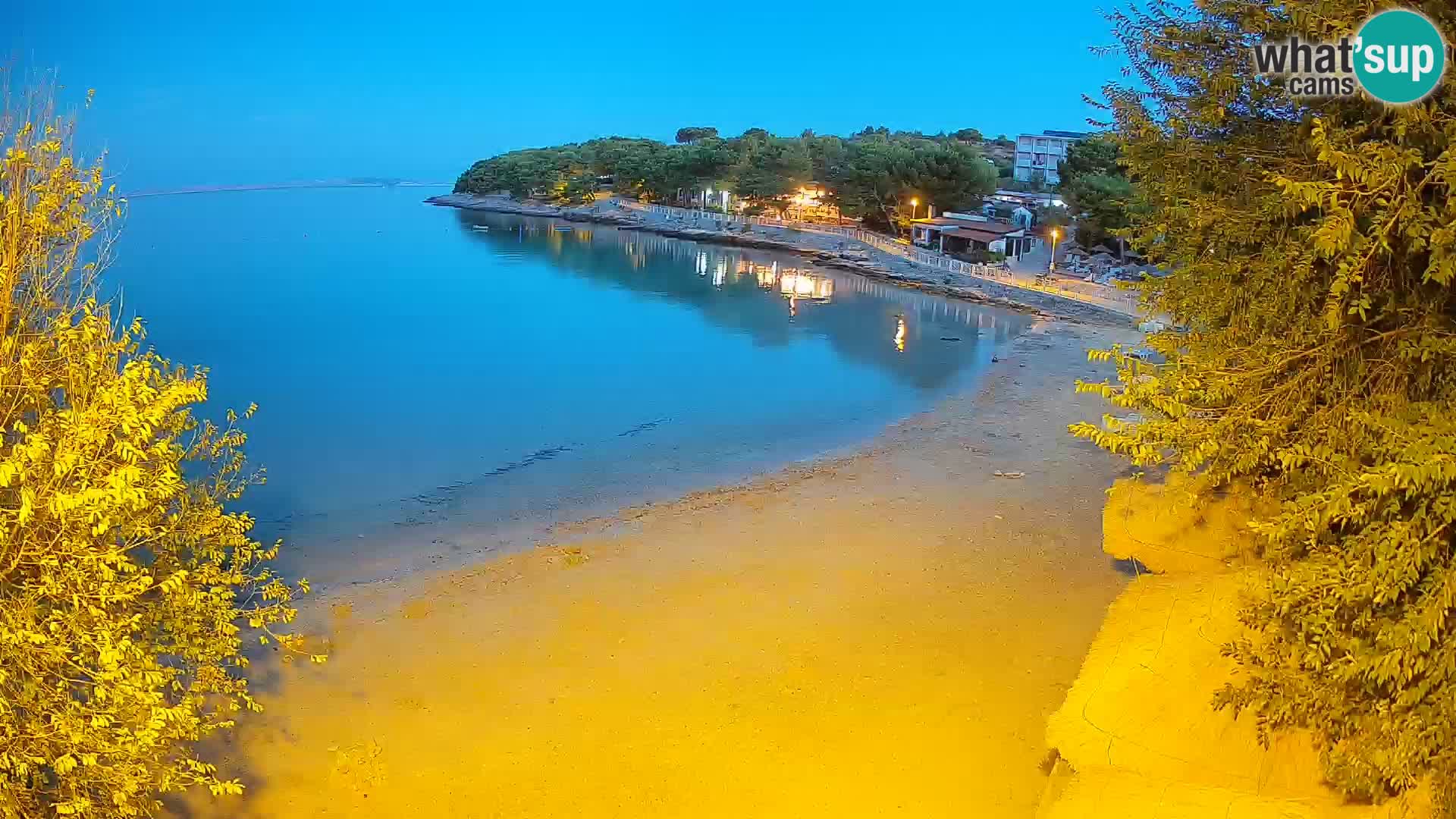 Strand Slanica Murter – webcam