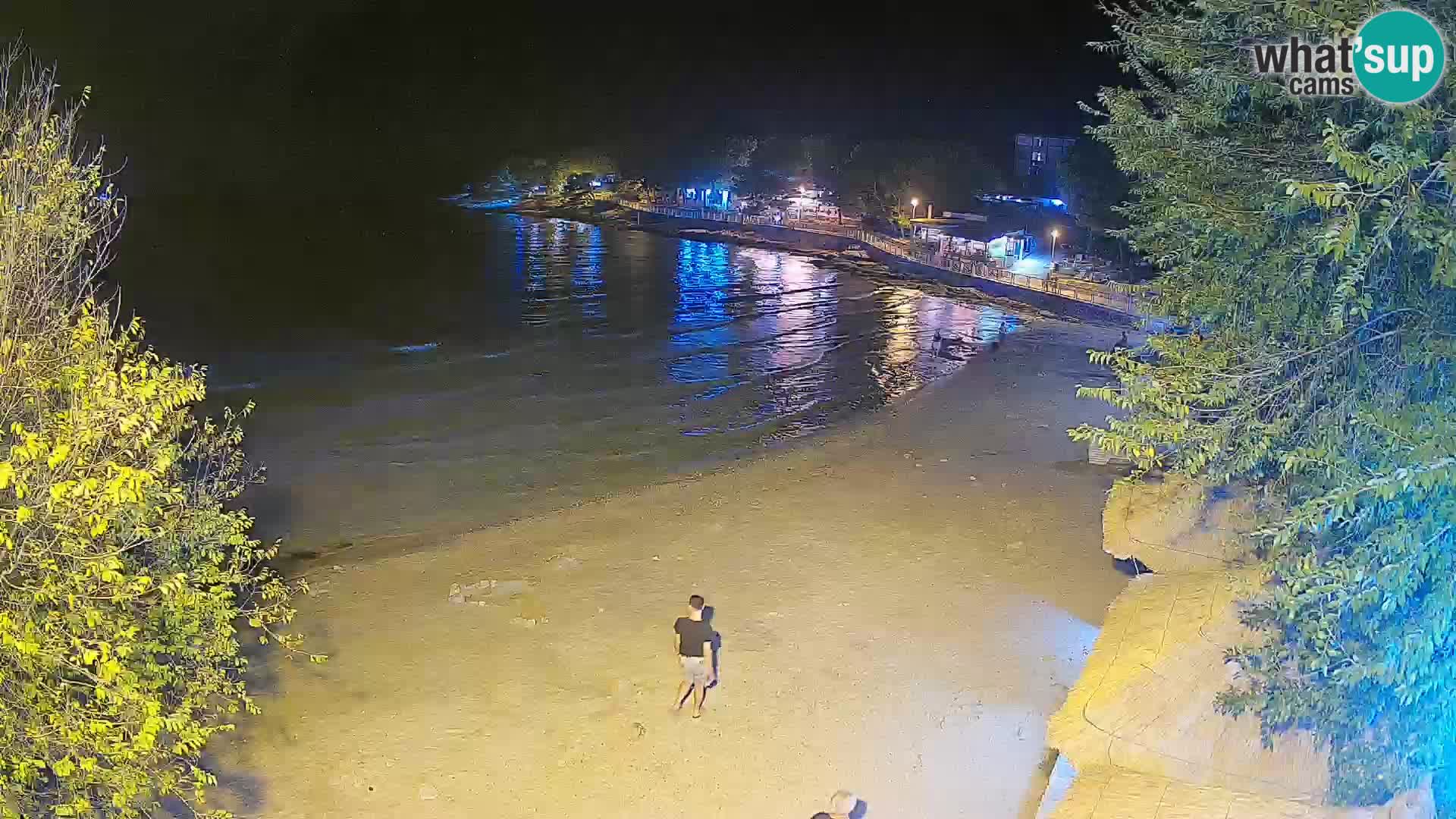 Strand Slanica Murter – webcam