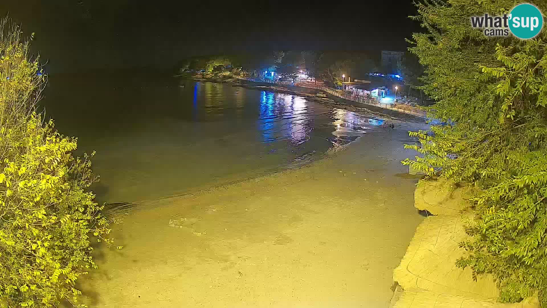 Plaža Slanica Murter – web kamera