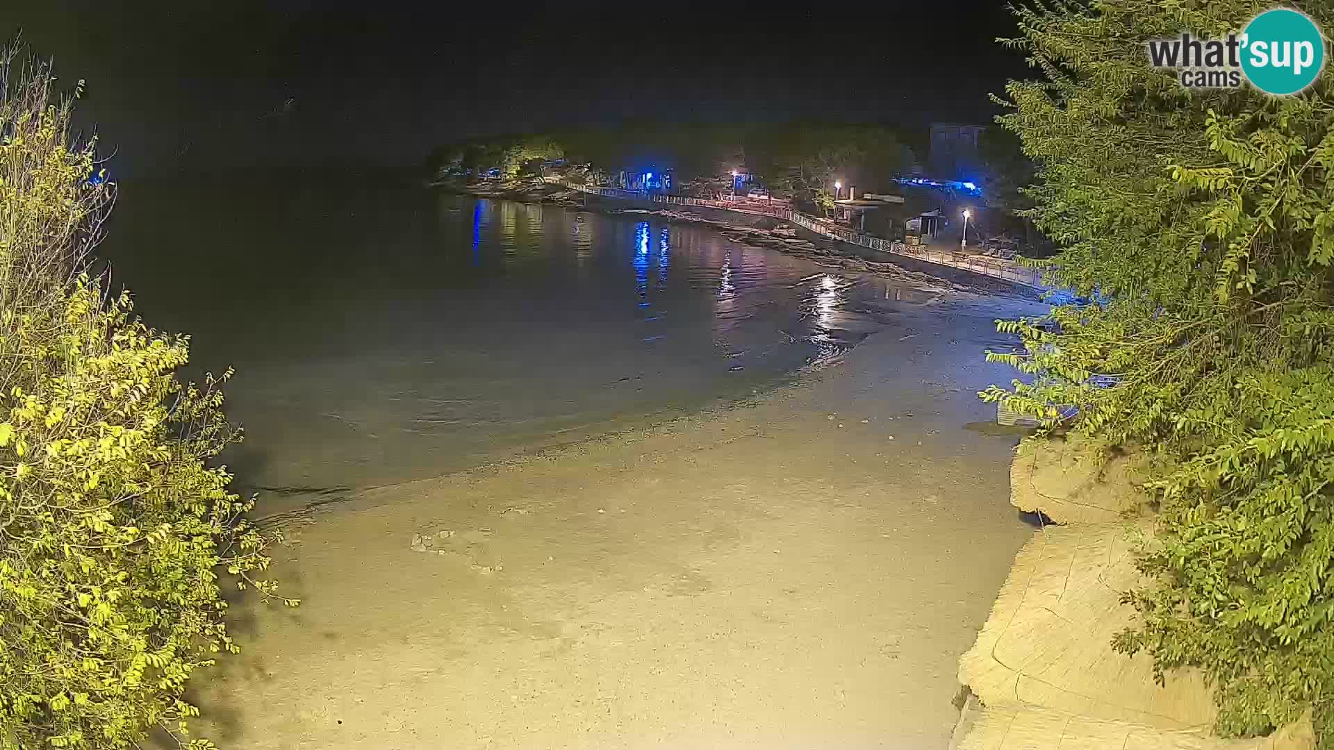 Plaža Slanica Murter – kamera v živo