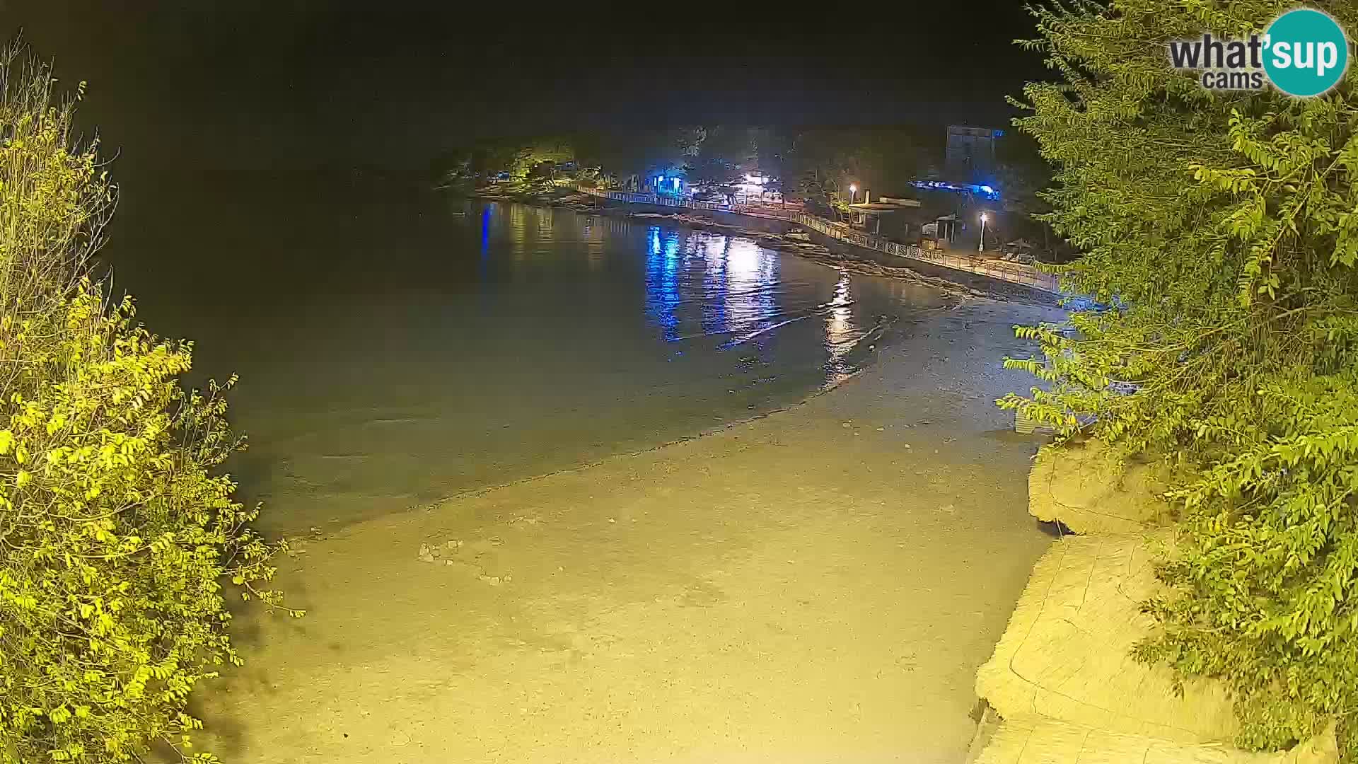 Plaža Slanica Murter – web kamera