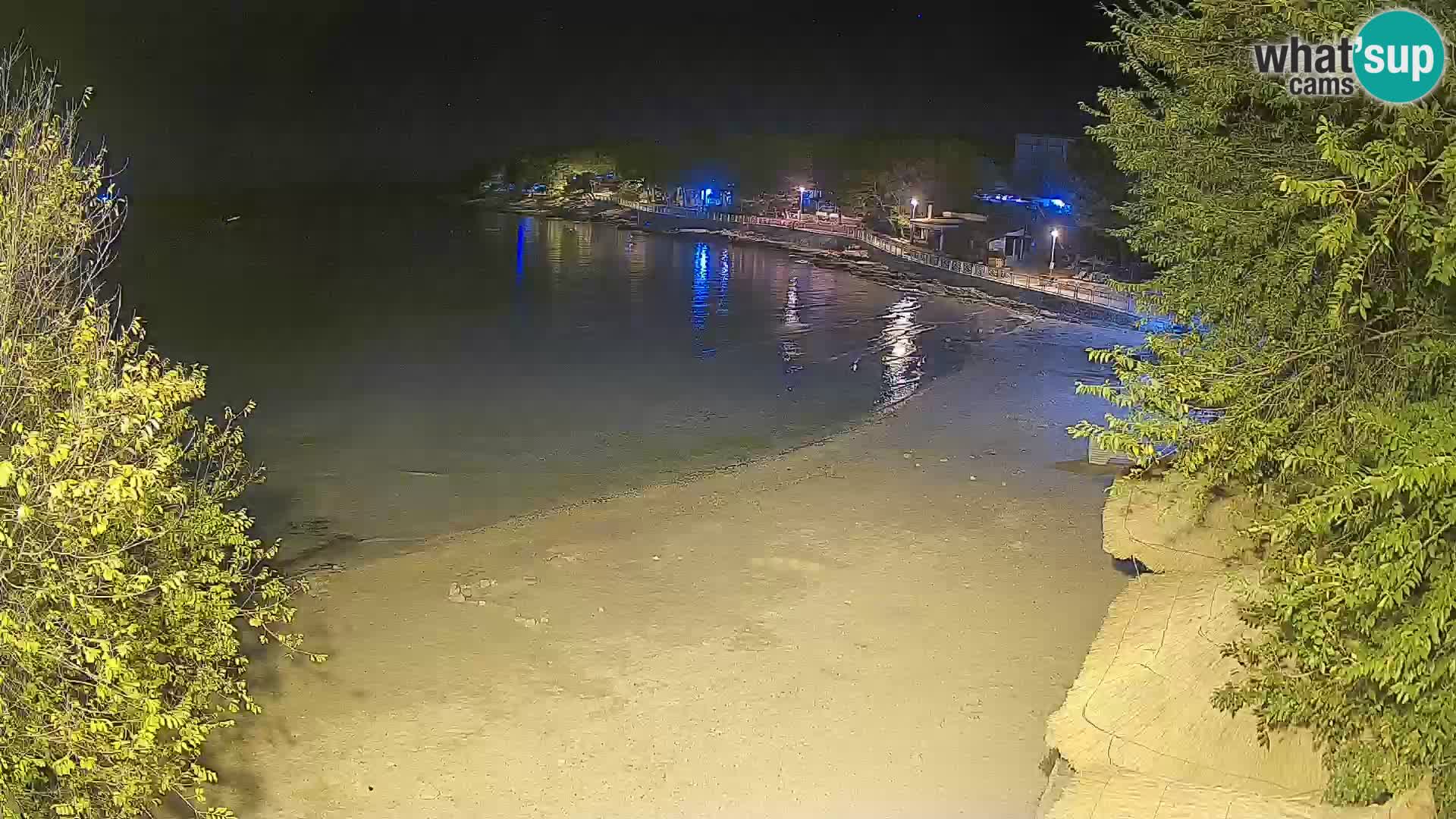 Strand Slanica Murter – webcam