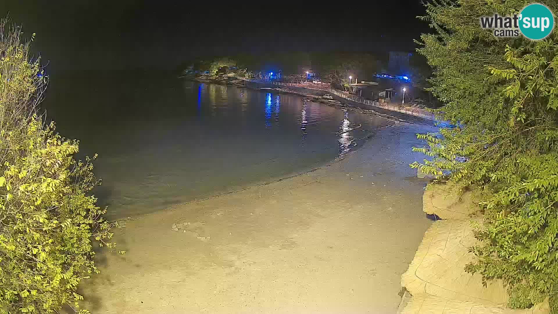 Strand Slanica Murter – webcam