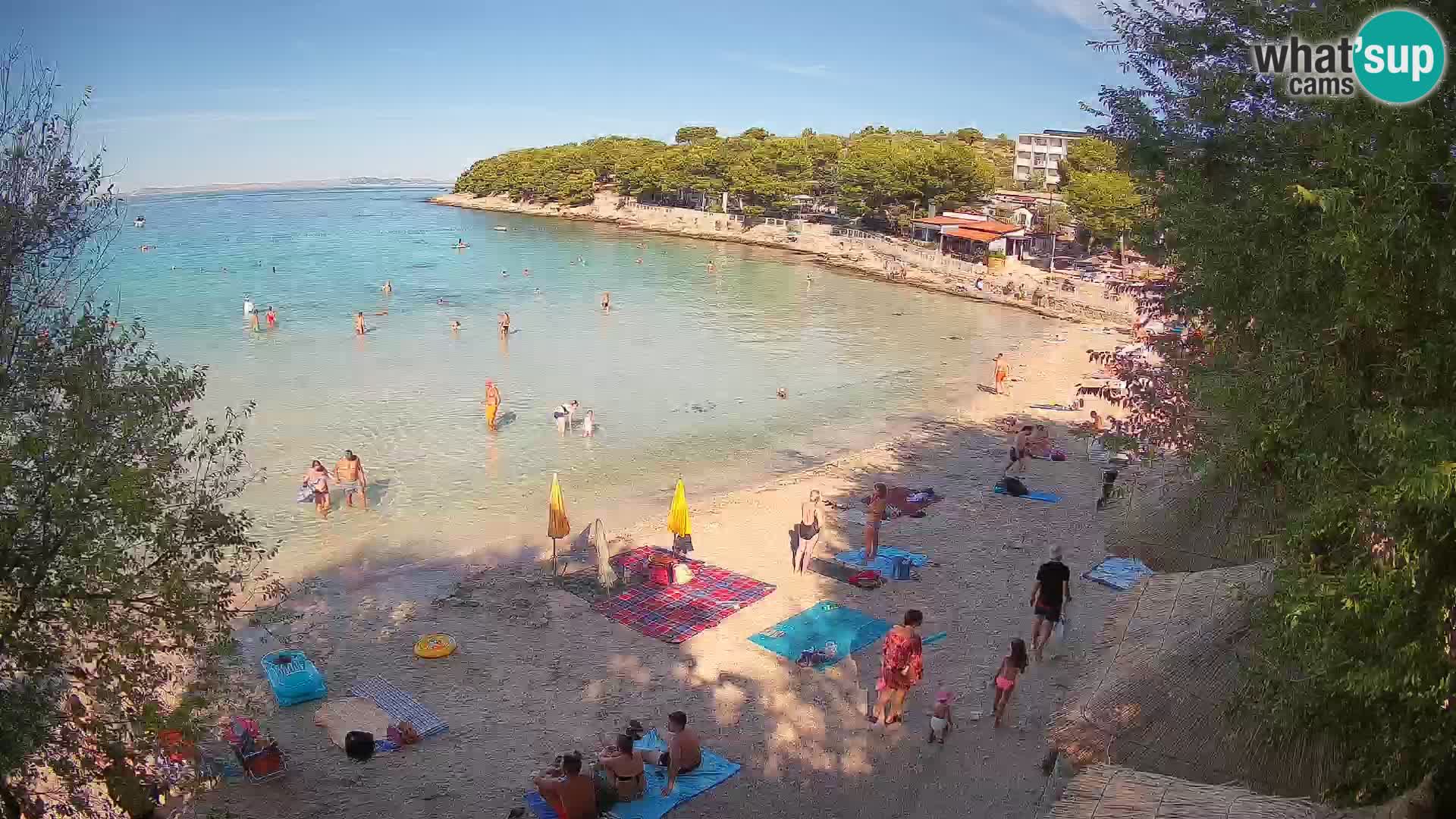 Playa Slanica Murter – camera en vivo