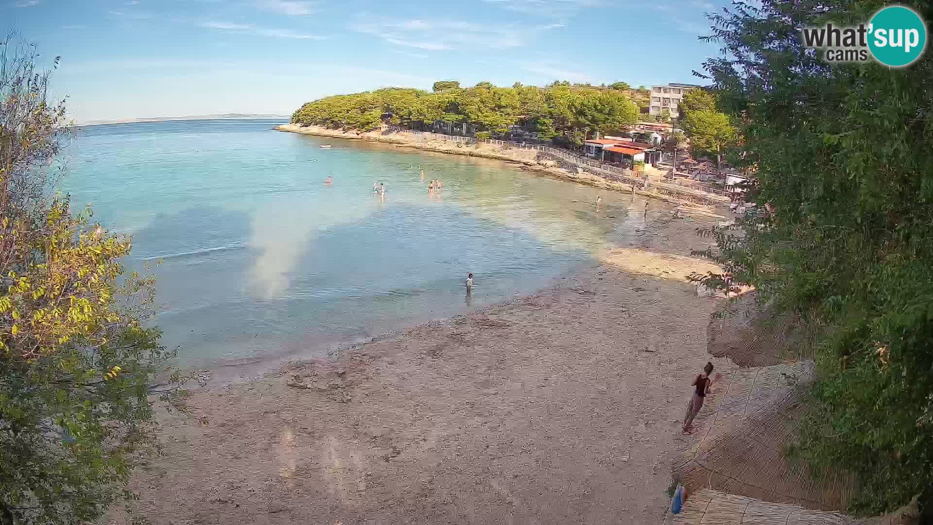 Strand Slanica Murter – webcam