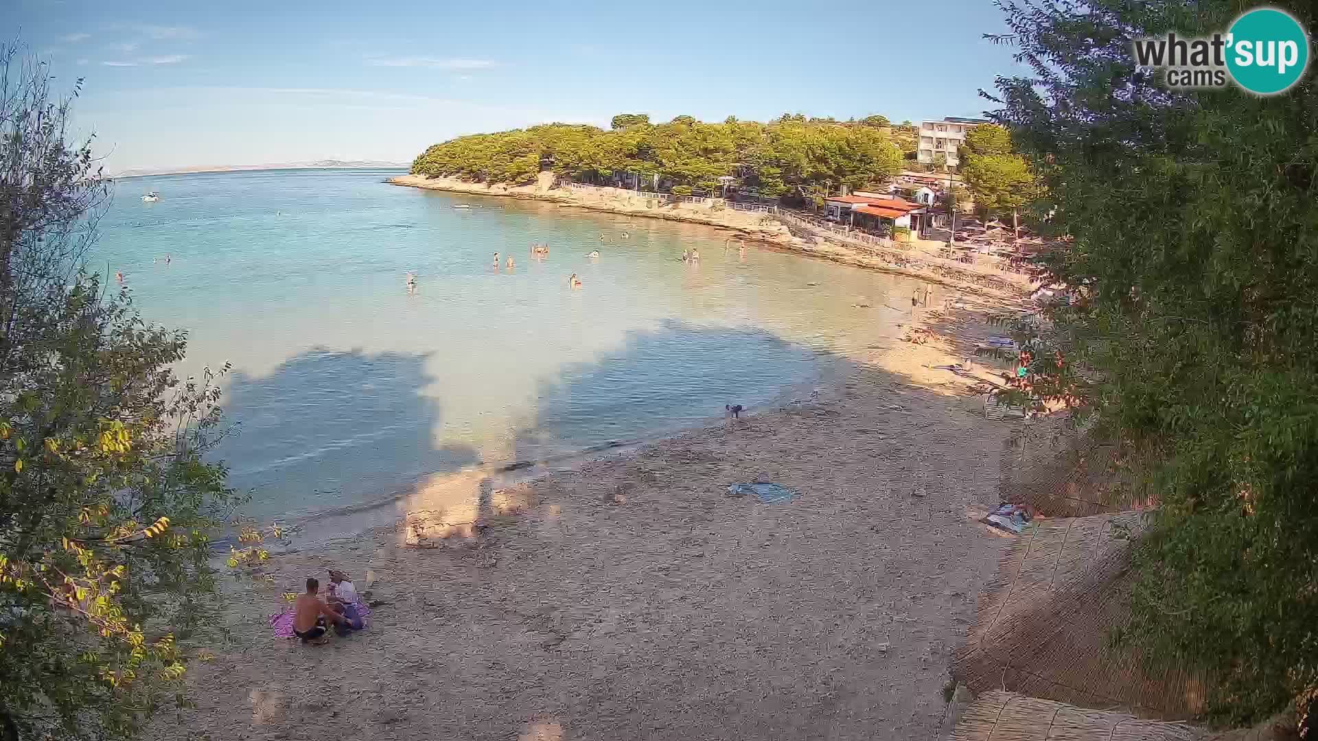 Plaža Slanica Murter – web kamera