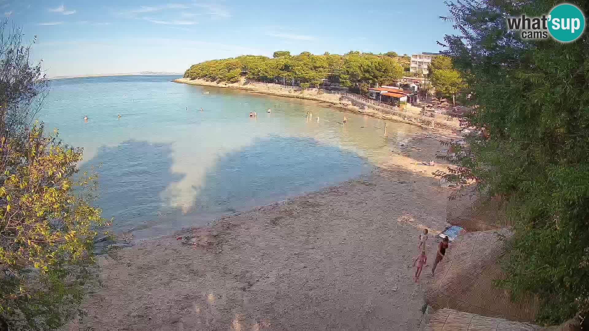 Plaža Slanica Murter – kamera v živo