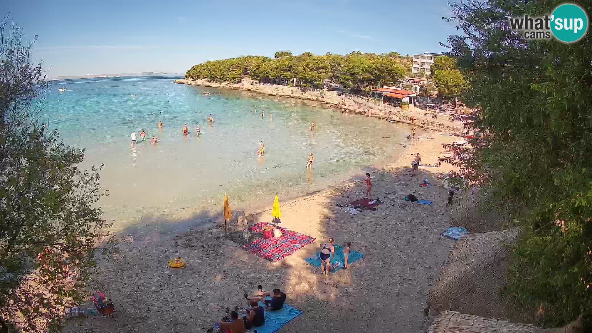 Playa Slanica Murter – camera en vivo