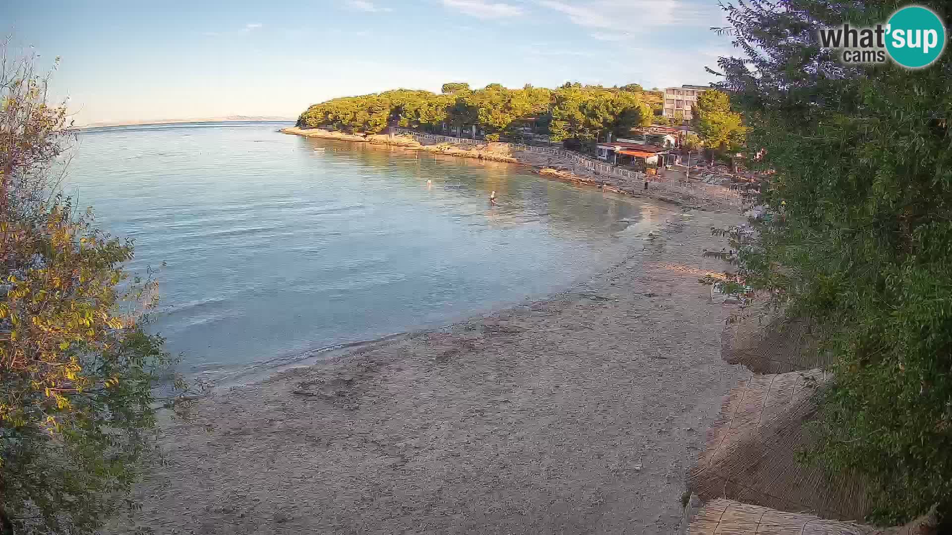 Strand Slanica Murter – webcam