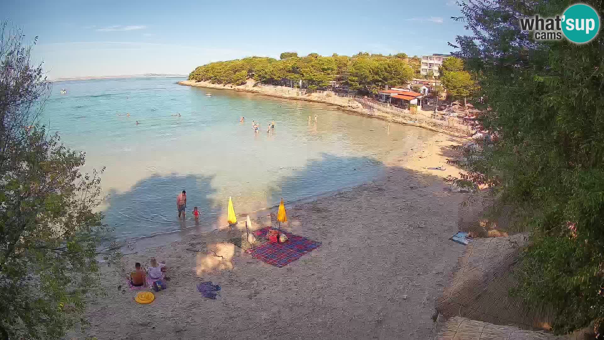 Plaža Slanica Murter – web kamera