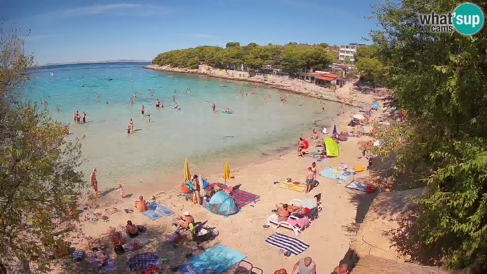 Plaža Slanica Murter – web kamera