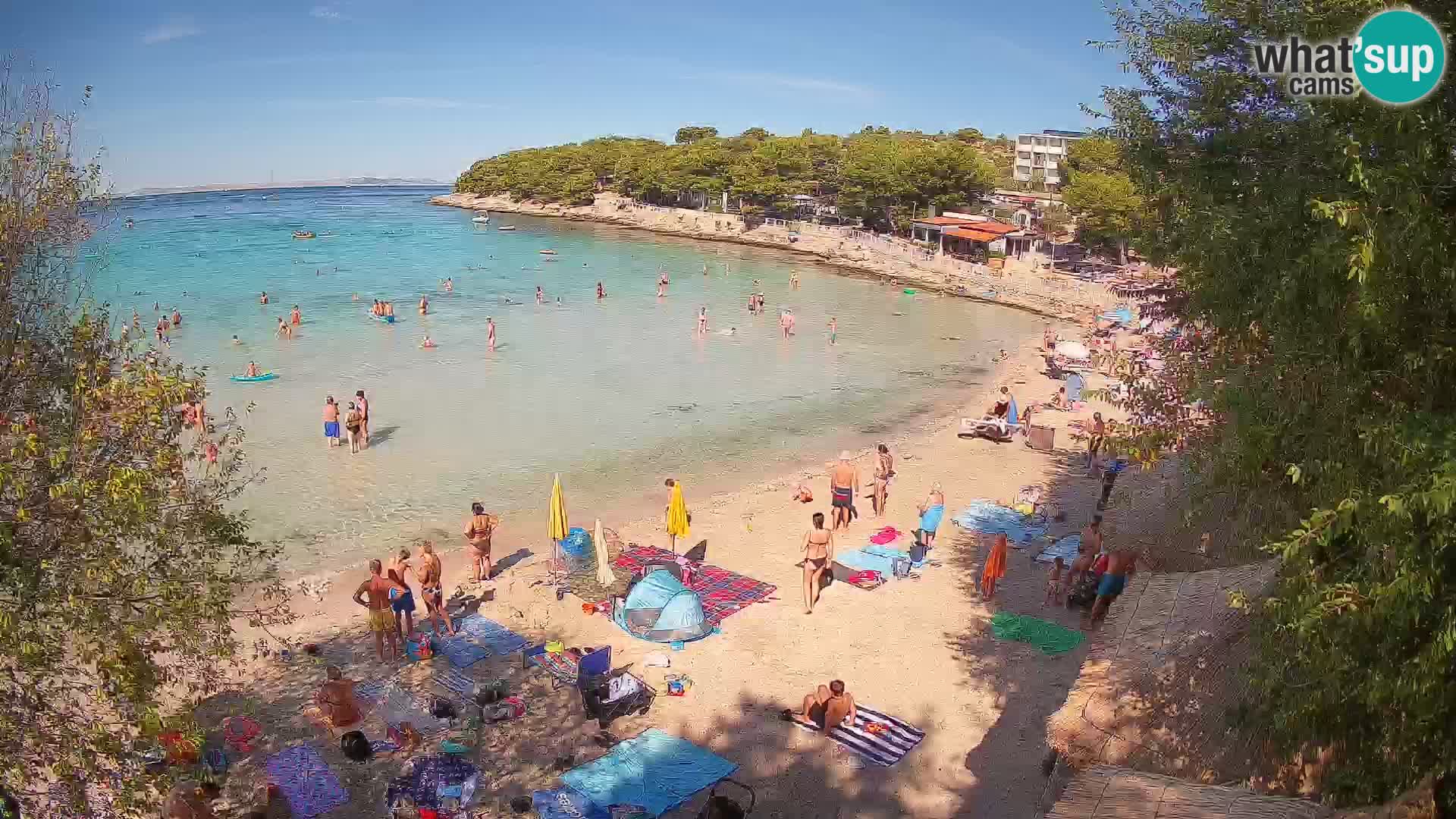 Plaža Slanica Murter – web kamera