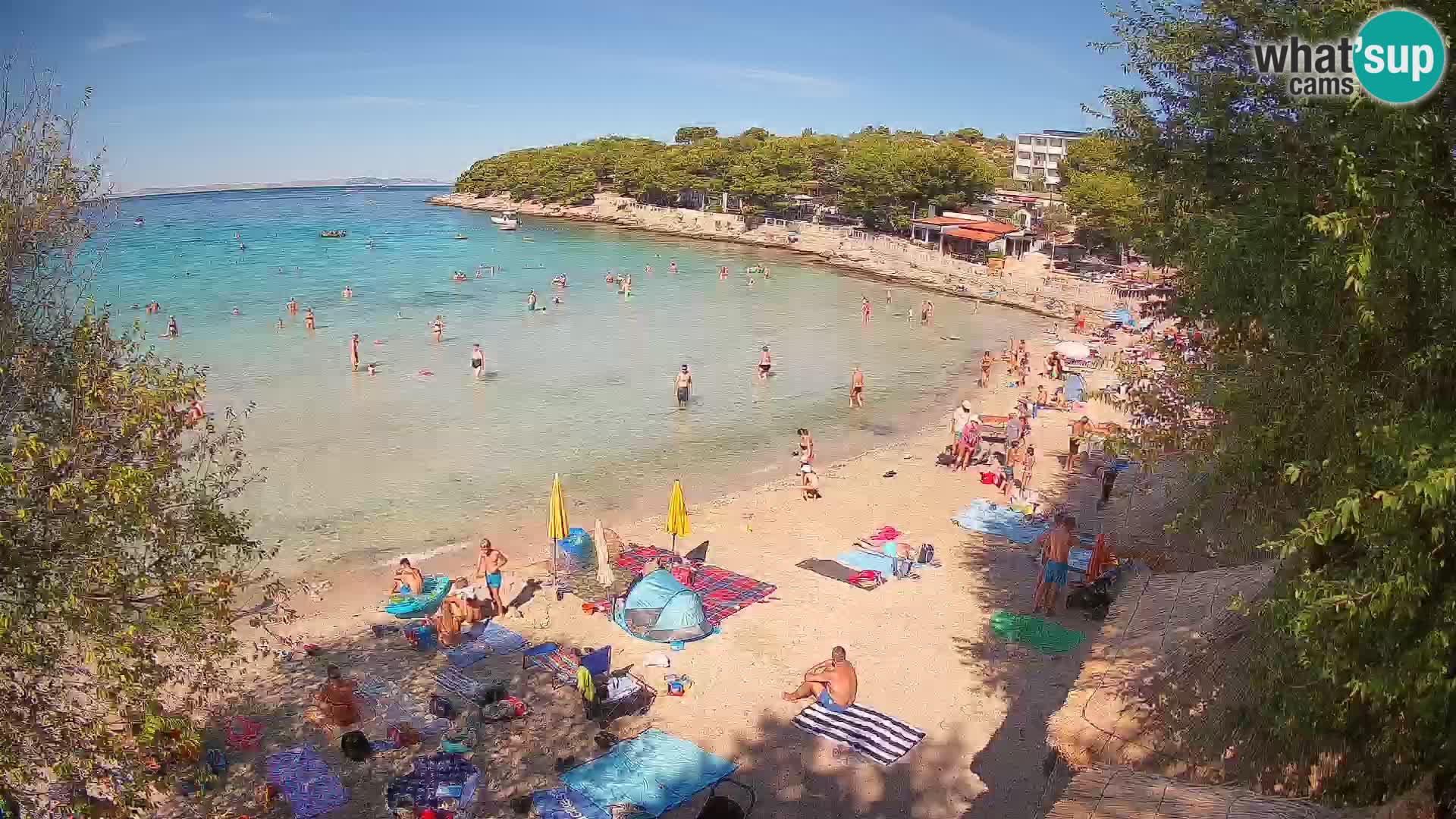 Plaža Slanica Murter – kamera v živo