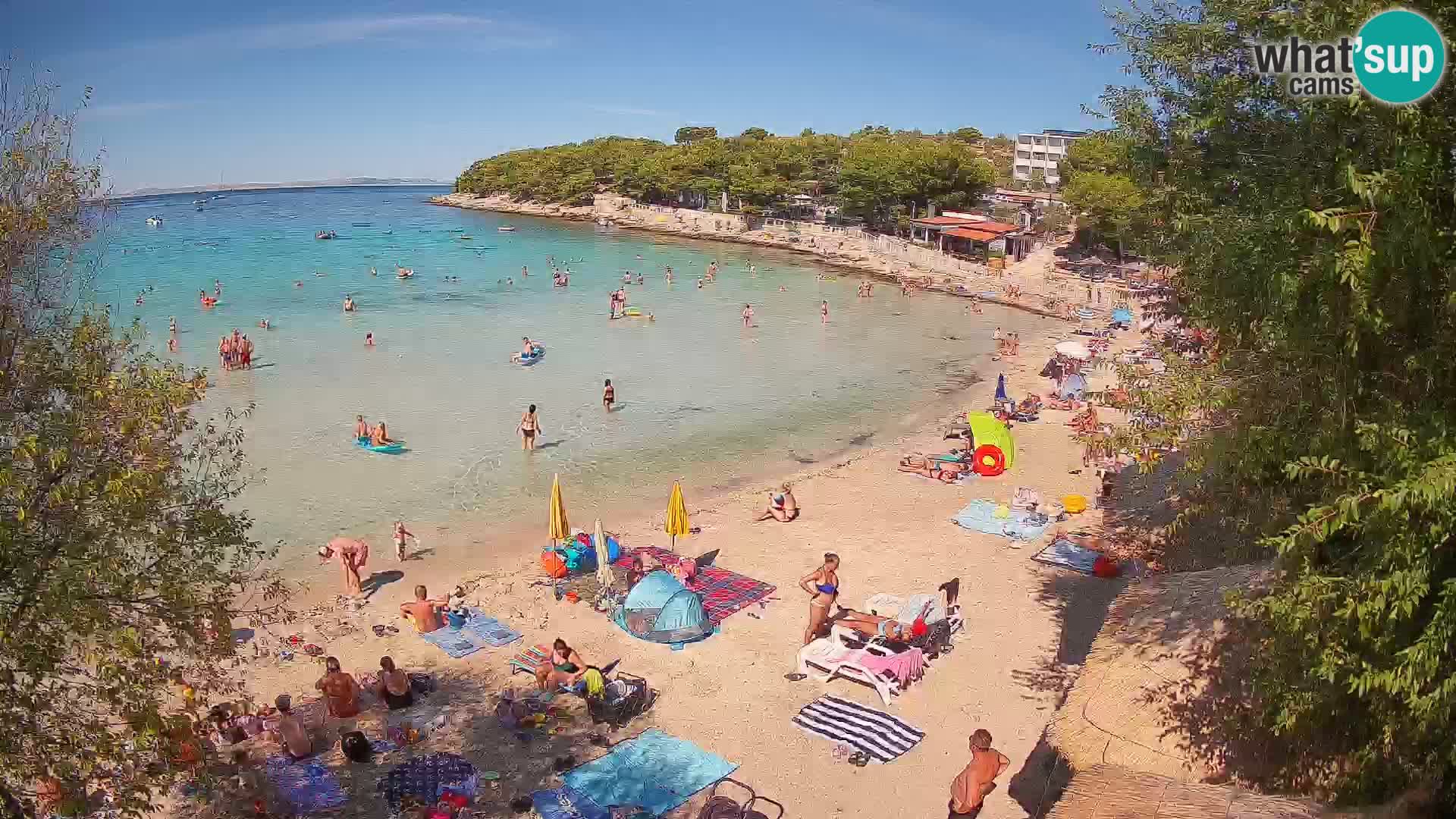Playa Slanica Murter – camera en vivo