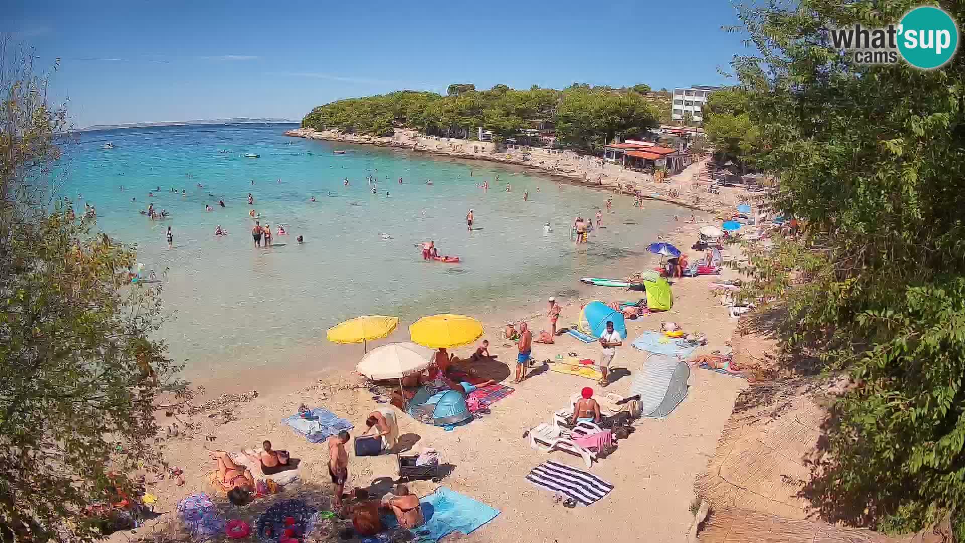 Plaža Slanica Murter – kamera v živo