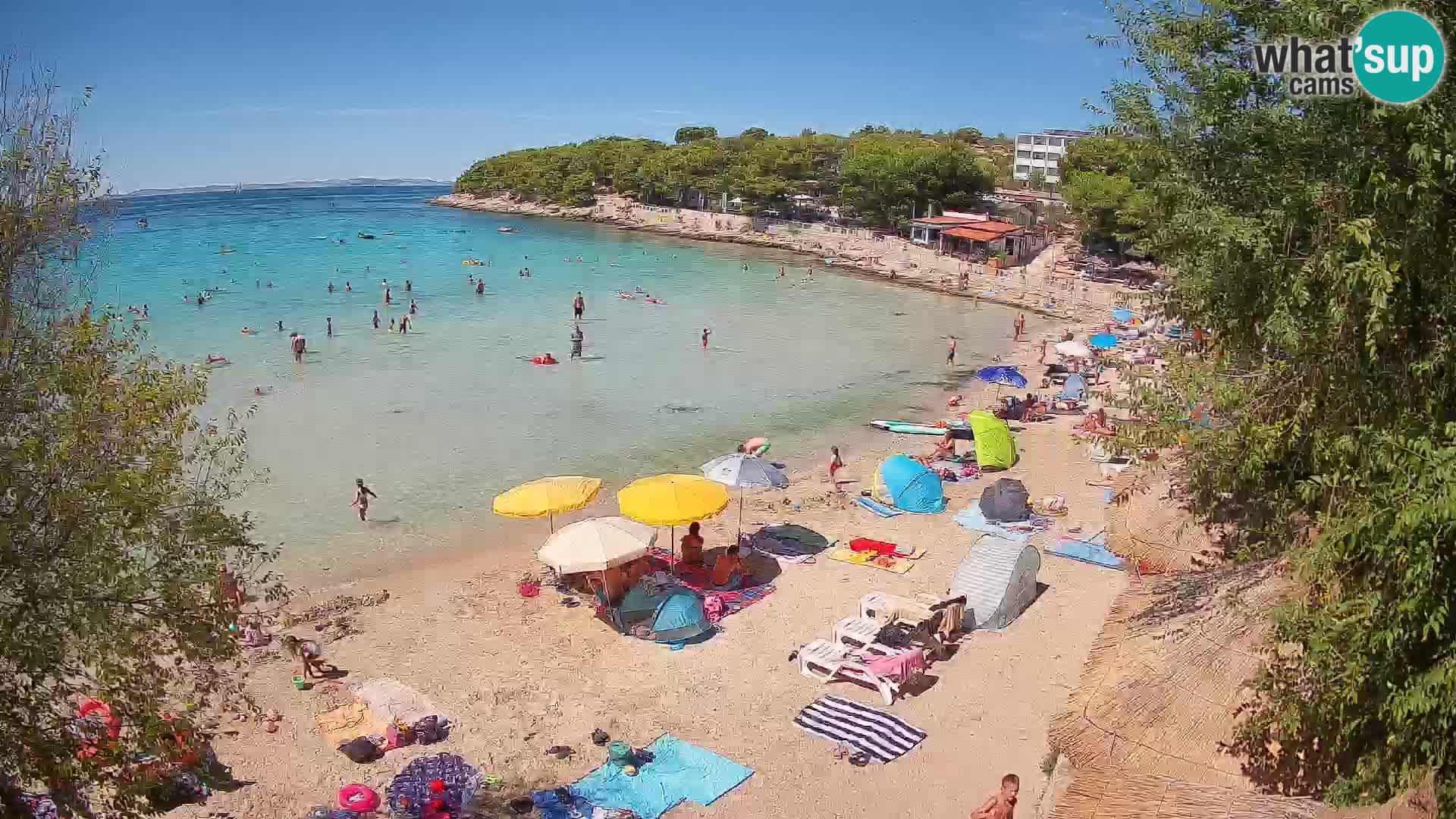 Playa Slanica Murter – camera en vivo