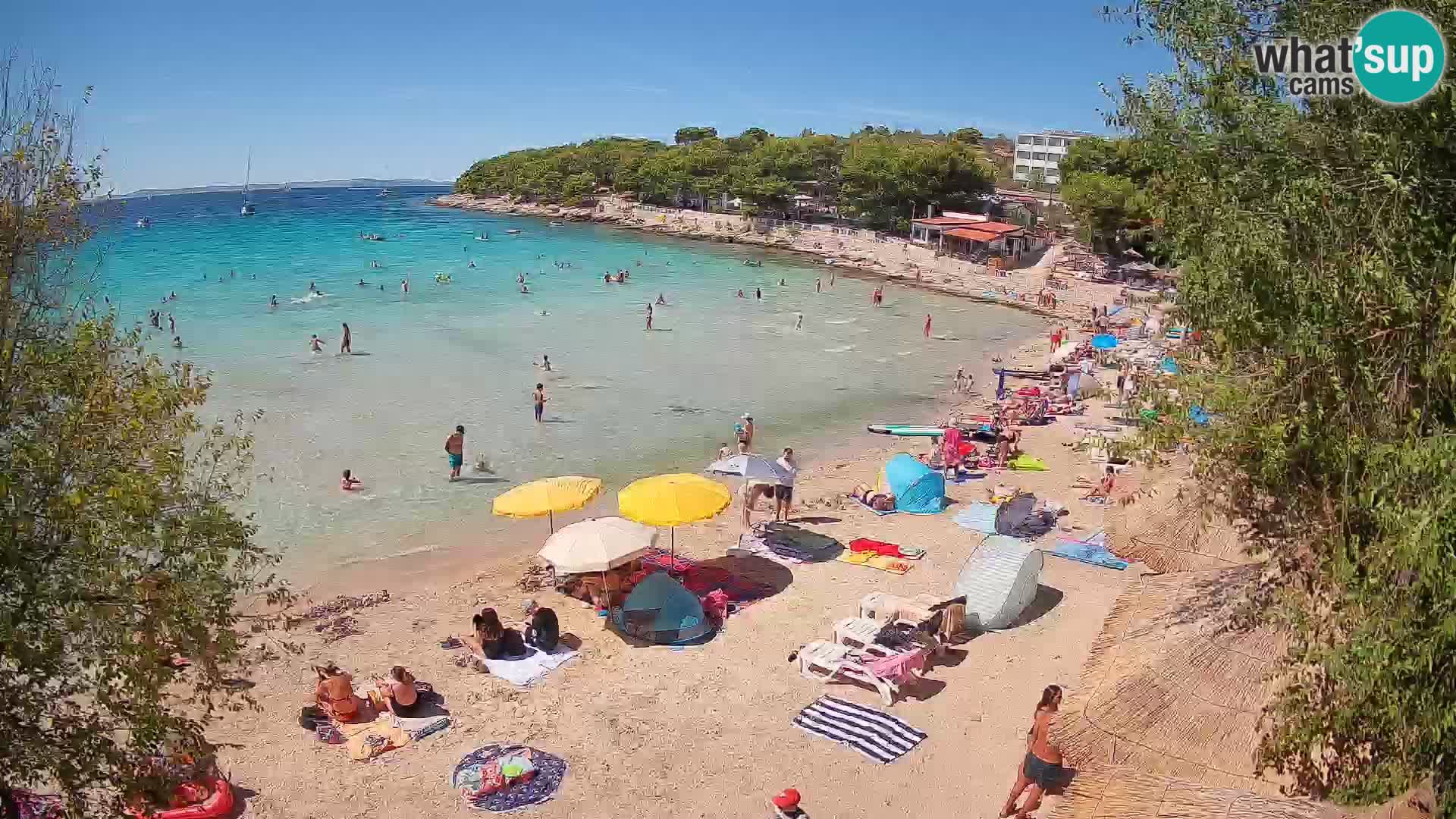 Playa Slanica Murter – camera en vivo
