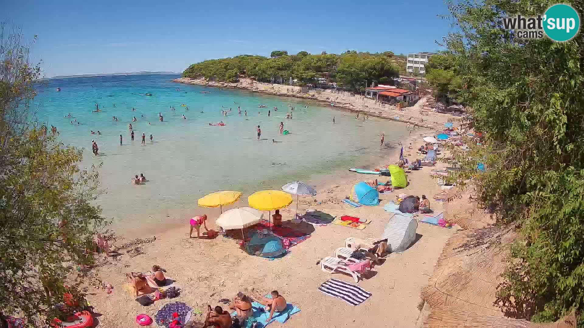 Playa Slanica Murter – camera en vivo