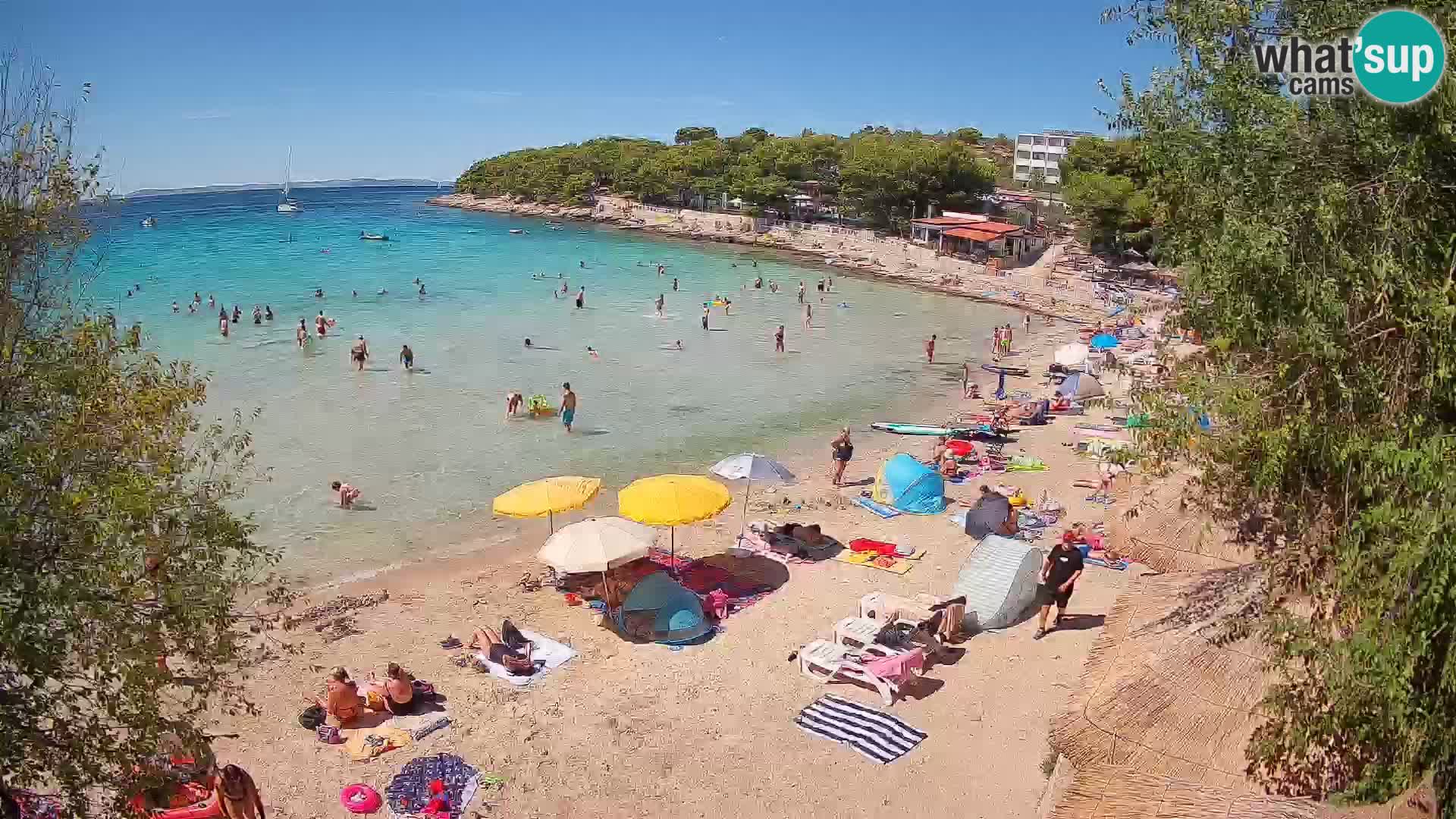 Playa Slanica Murter – camera en vivo