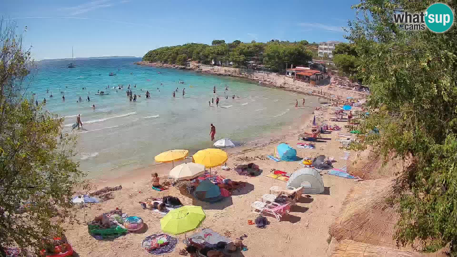 Playa Slanica Murter – camera en vivo