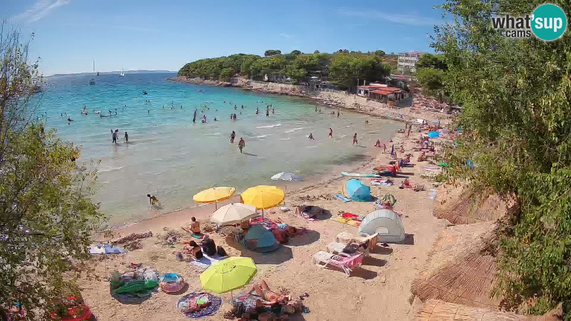 Playa Slanica Murter – camera en vivo