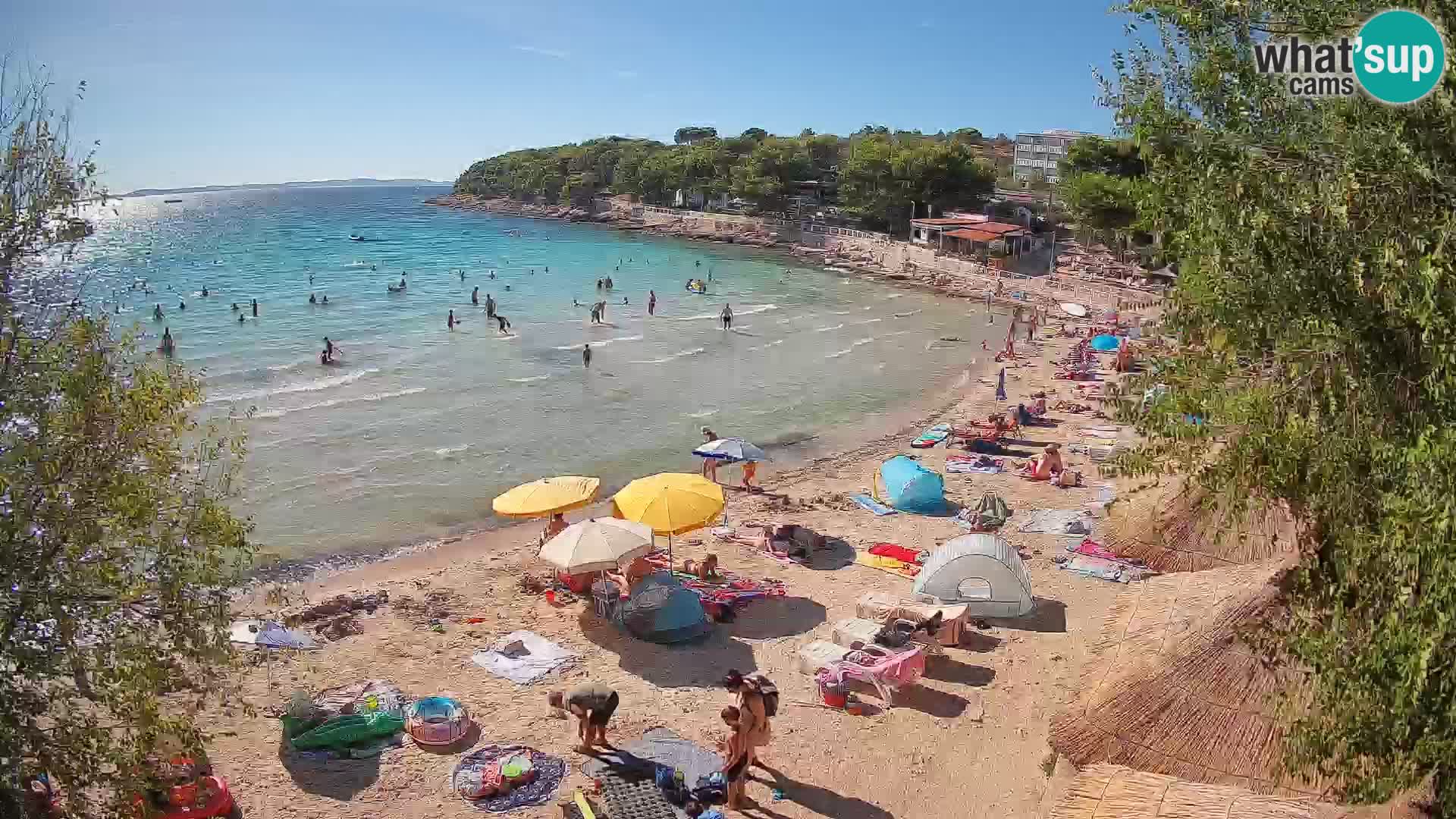 Plaža Slanica Murter – web kamera