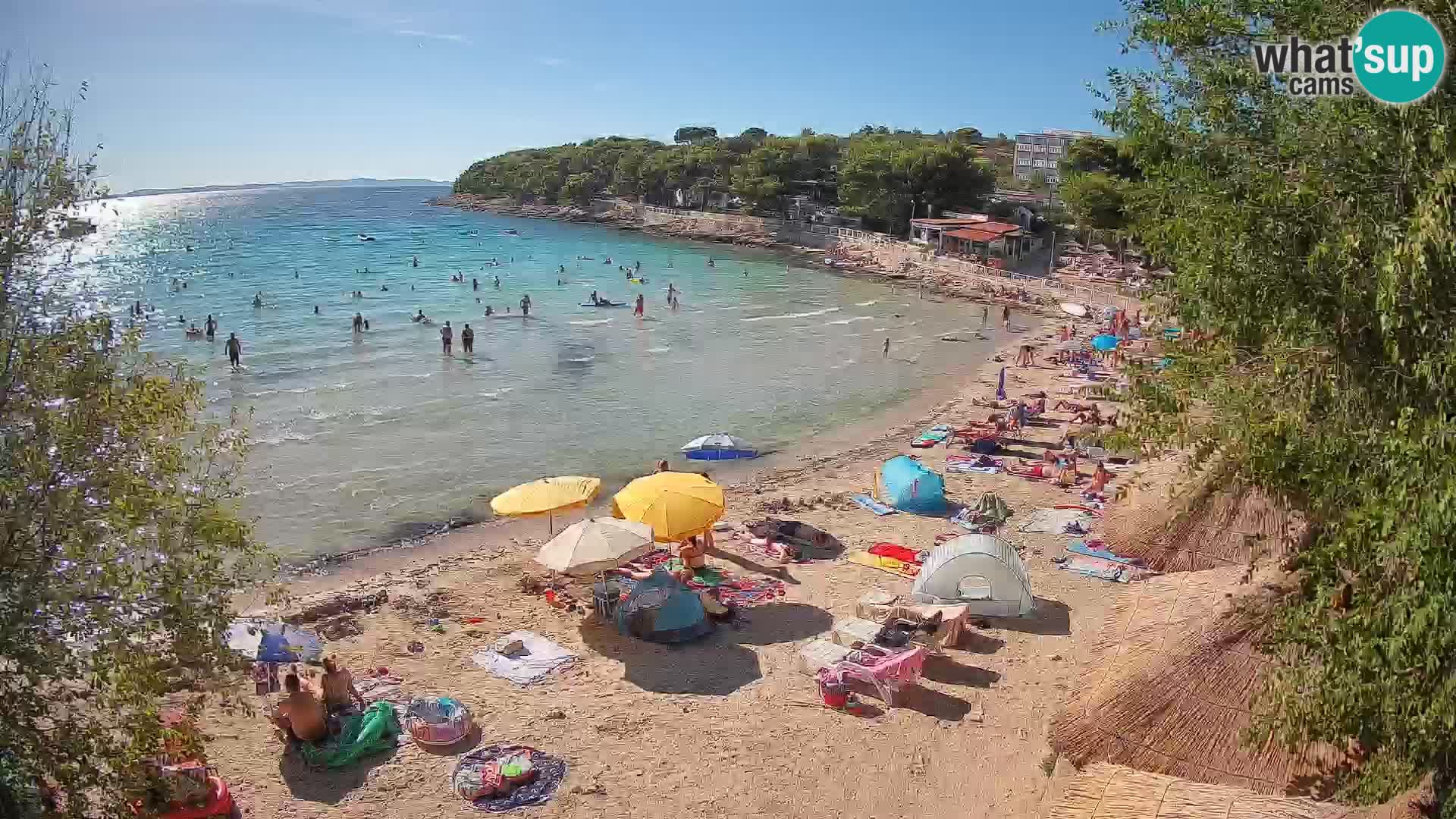 Plaža Slanica Murter – web kamera
