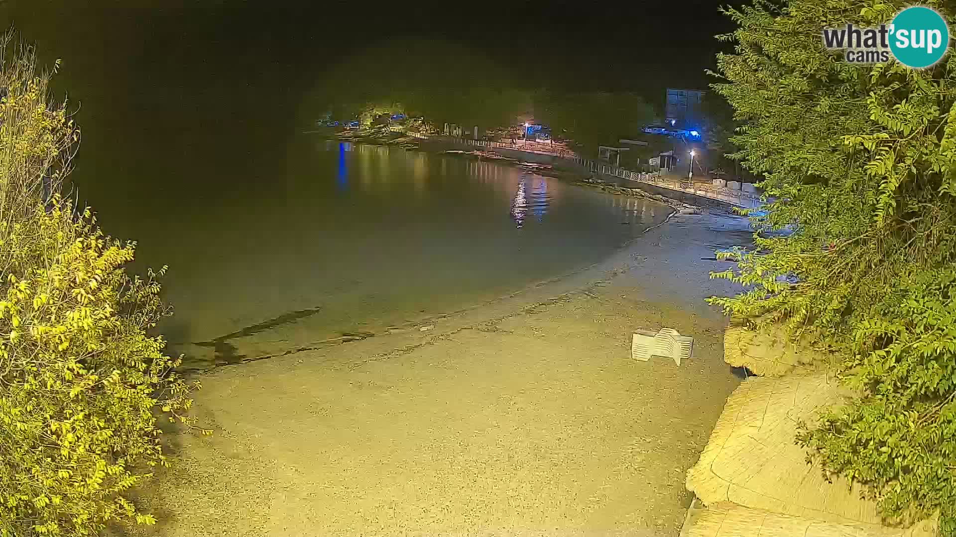 Strand Slanica Murter – webcam