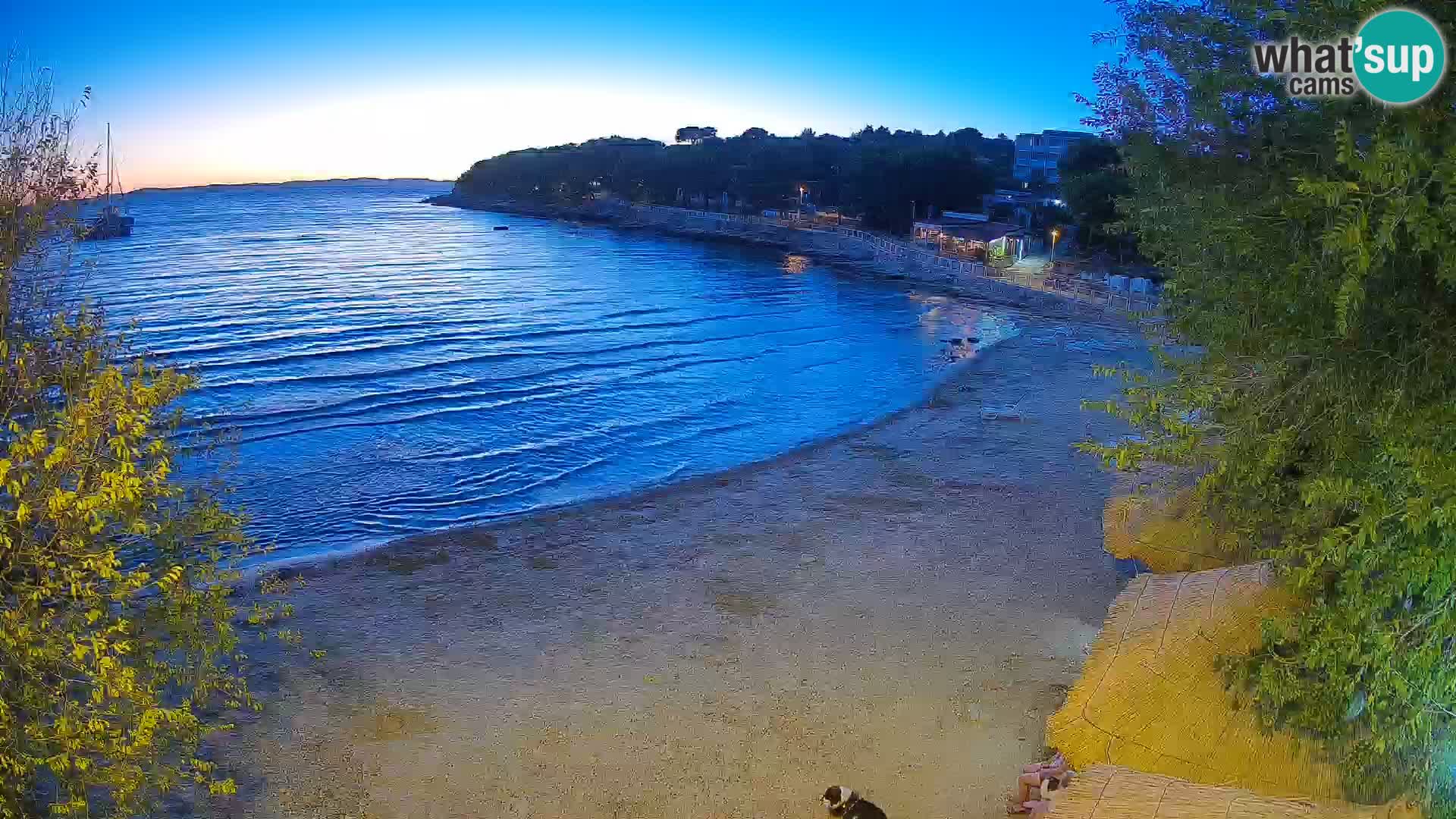 Strand Slanica Murter – webcam