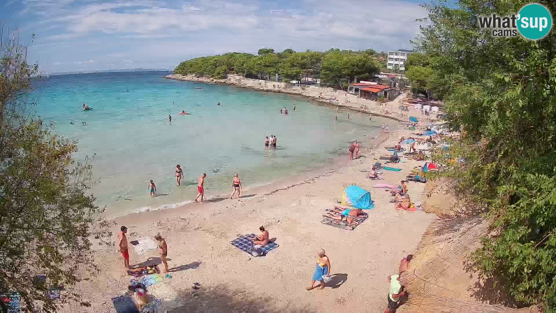 Plaža Slanica Murter – kamera v živo