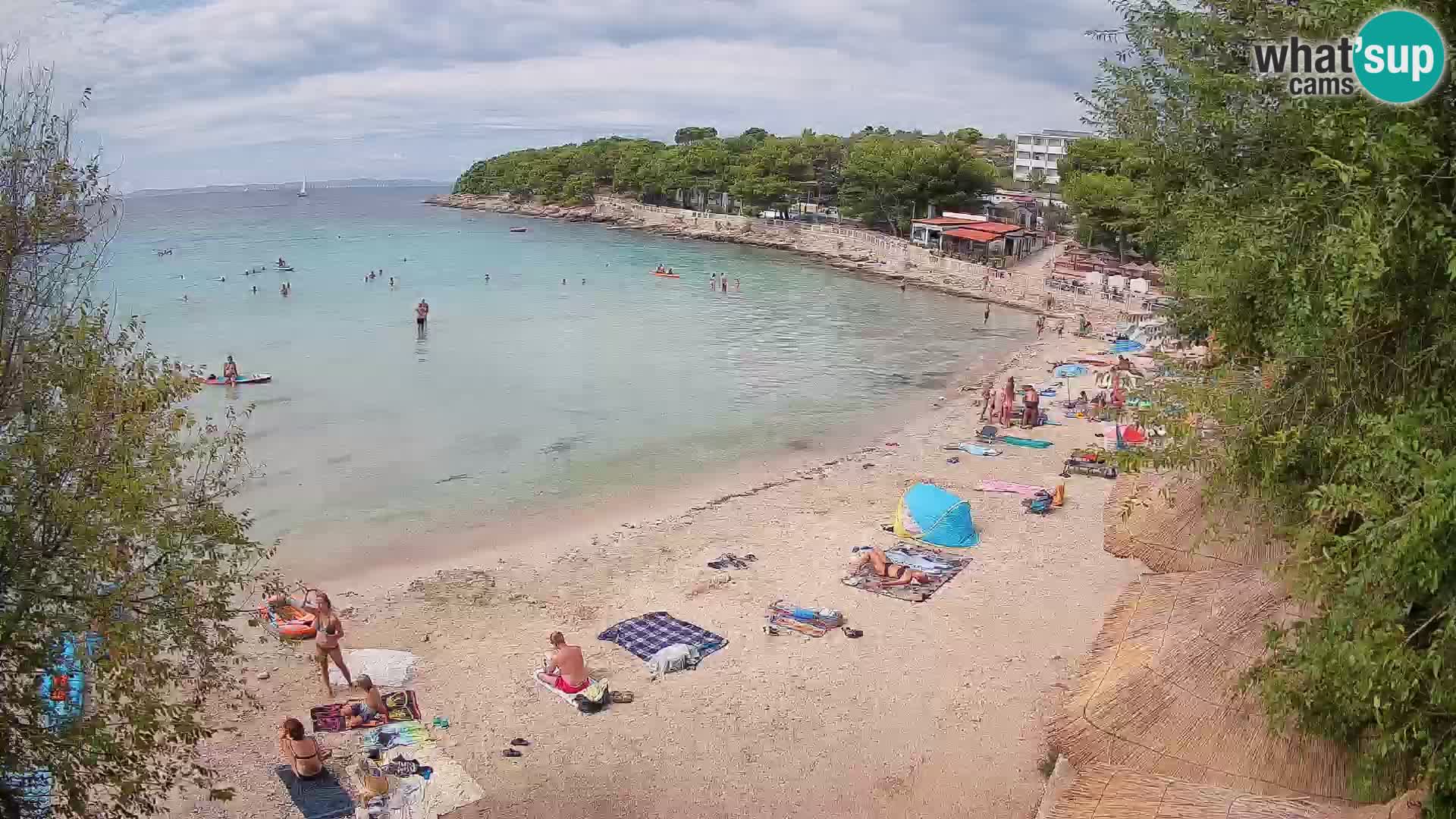 Plaža Slanica Murter – kamera v živo