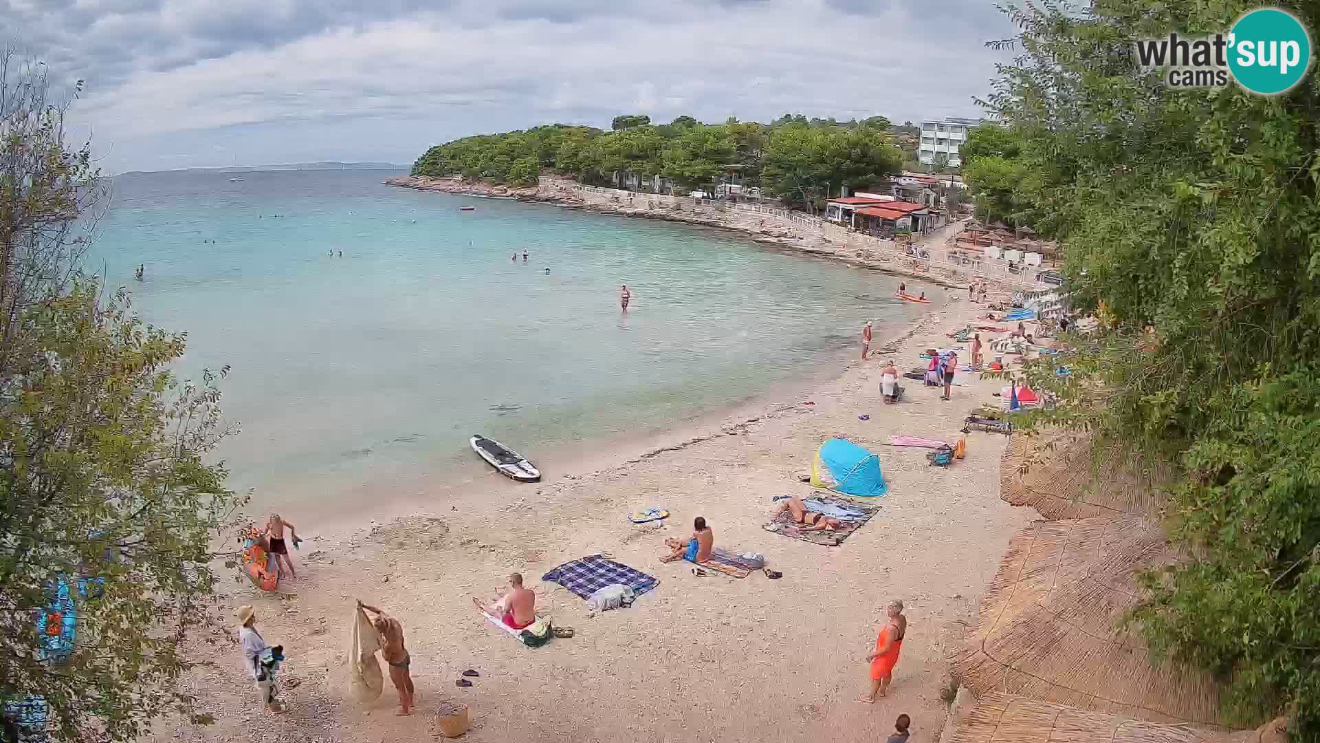 Plaža Slanica Murter – web kamera