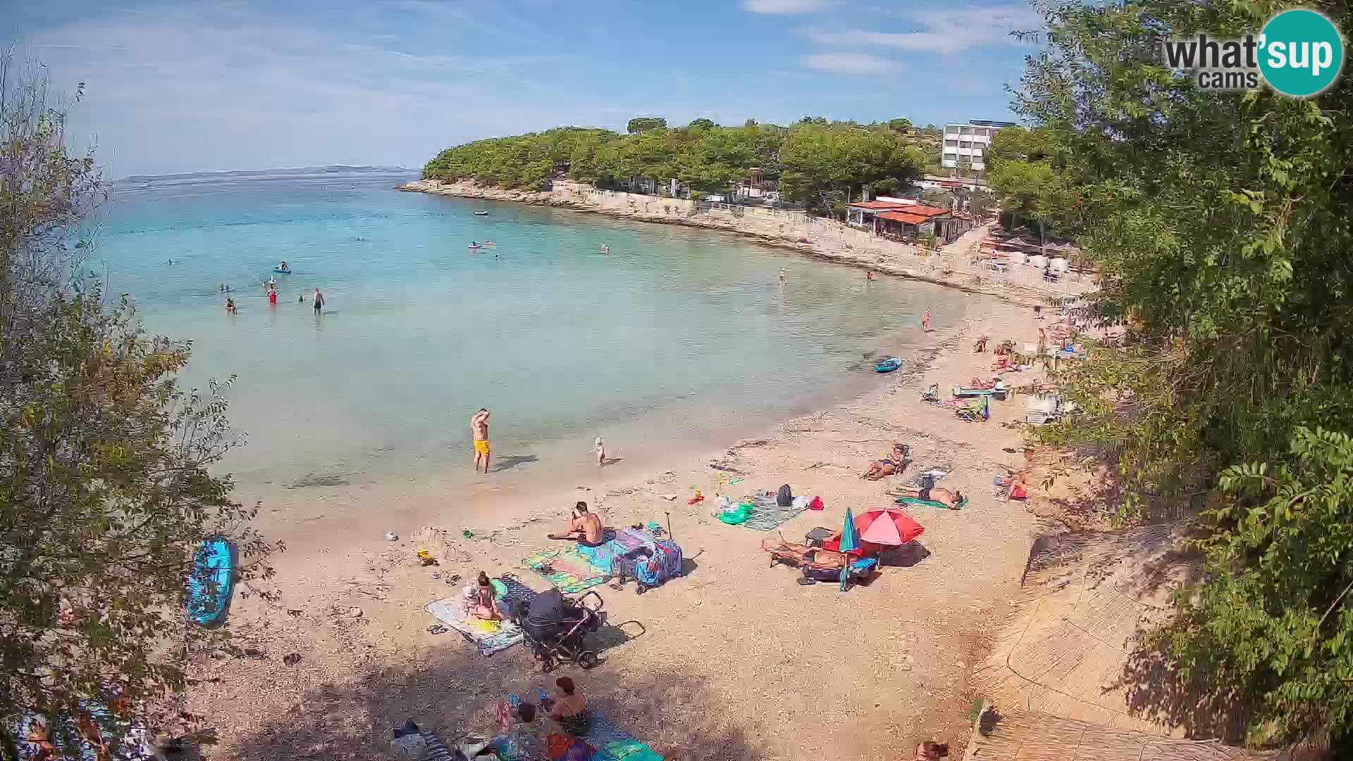 Playa Slanica Murter – camera en vivo