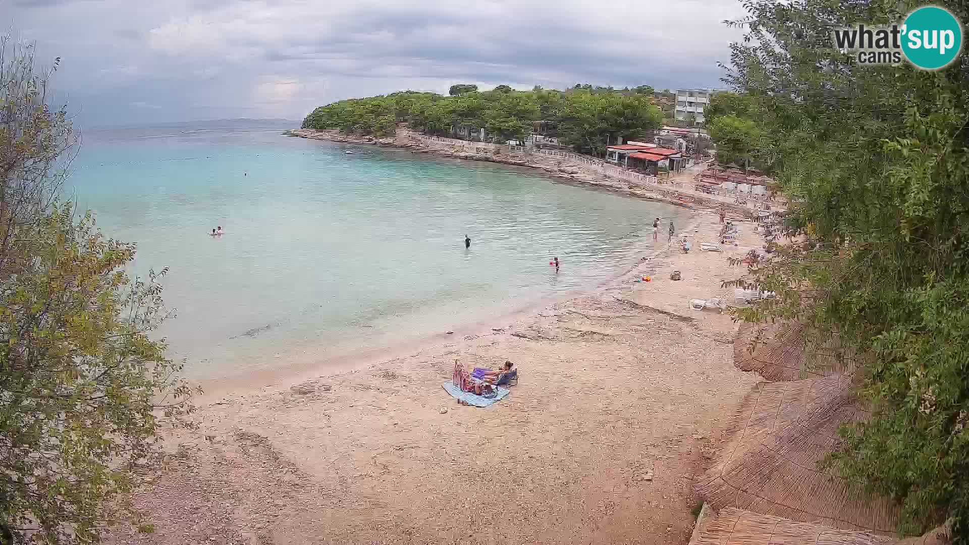 Strand Slanica Murter – webcam