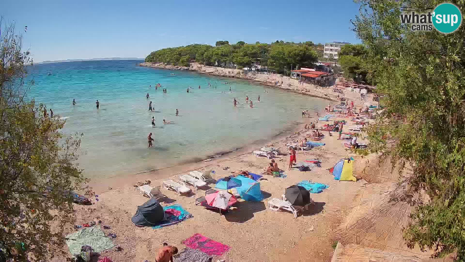 Beach Slanica Murter – Live Cam