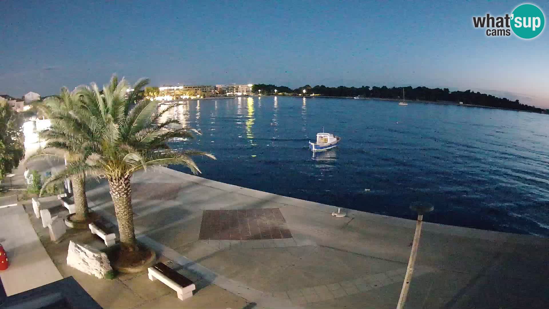 Seaside promenade in Novalja