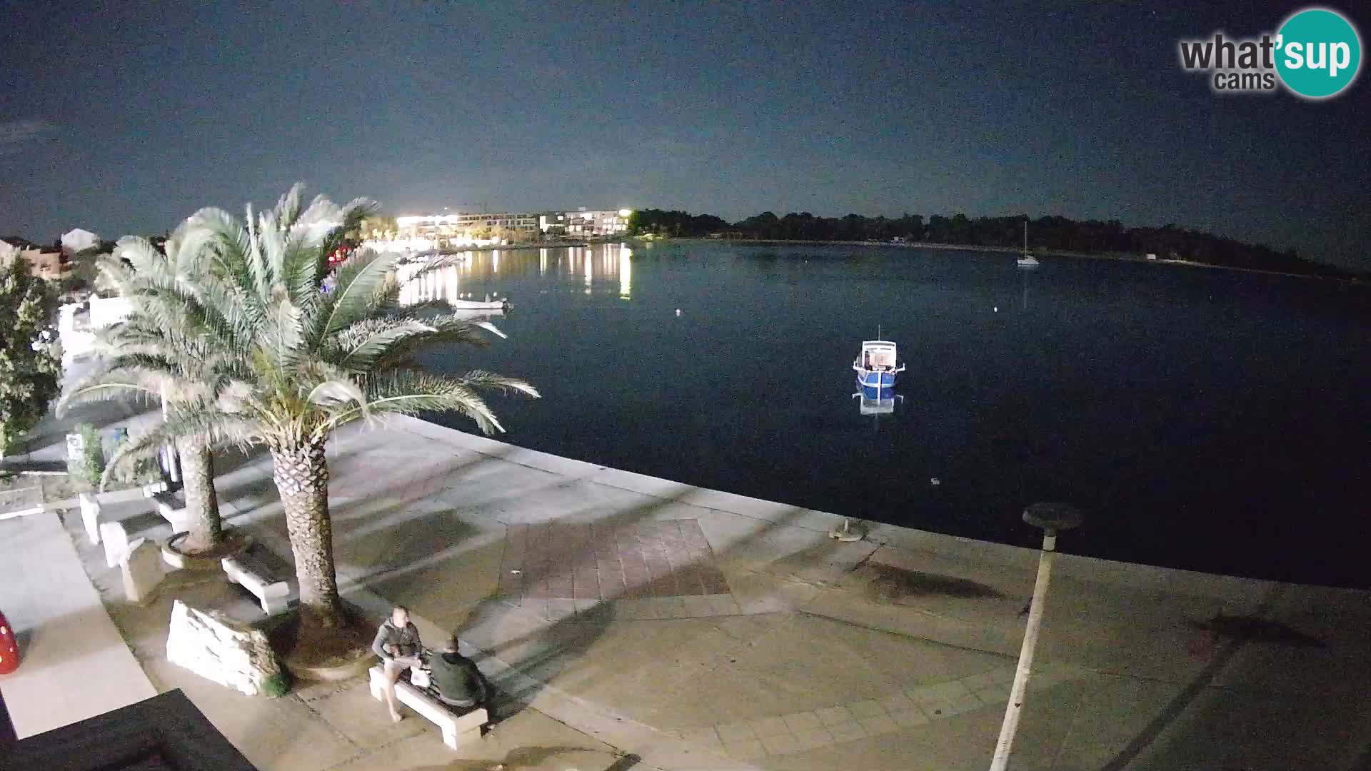 Seaside promenade in Novalja