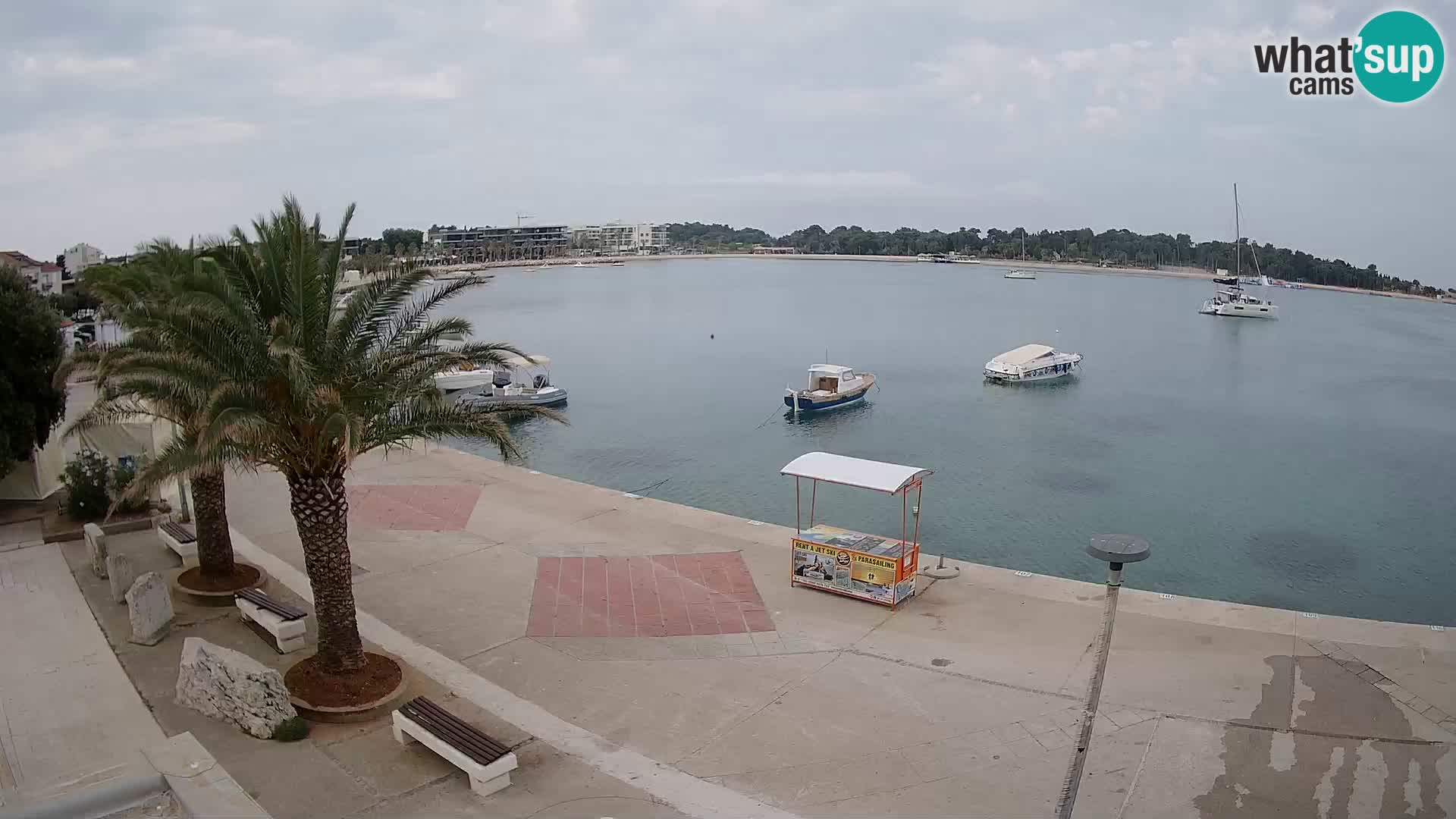 Promenade in Novalja
