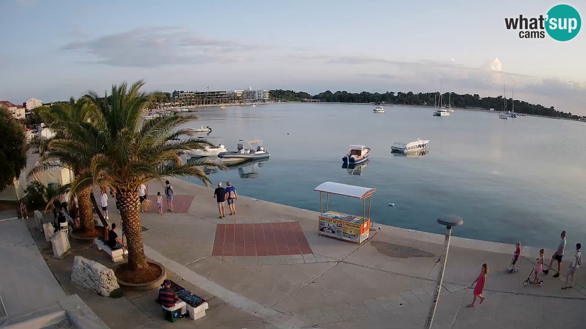 Promenade in Novalja